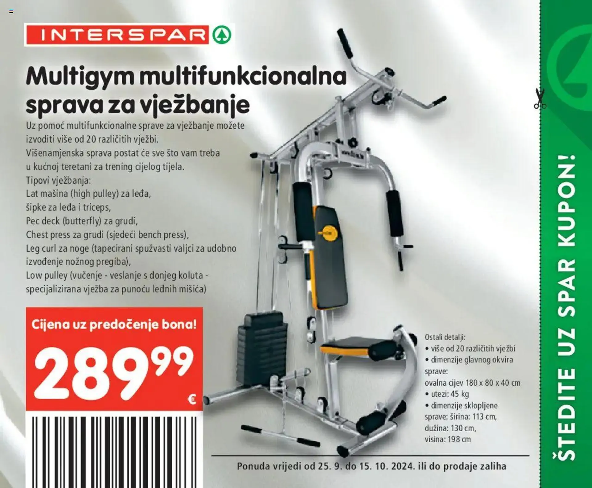 Katalog Posebne pogodnosti Interspar od 25. rujna do 15. listopada 2024. - Pregled Stranica 4