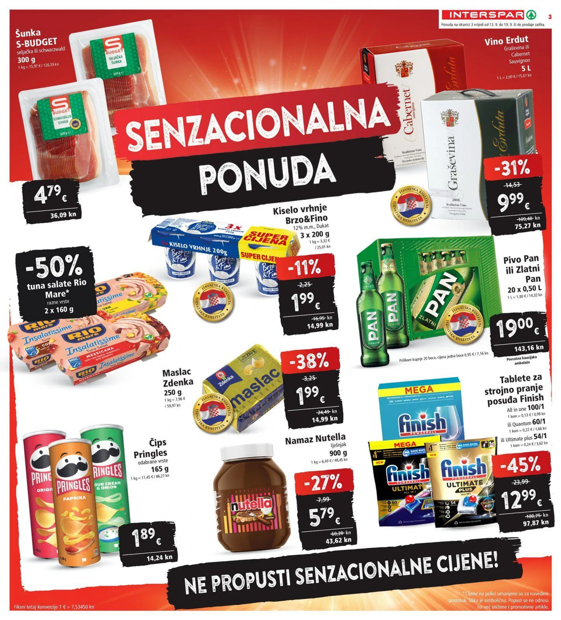 Katalog Interspar katalog do 19.09.2023 od 13. rujna do 19. rujna 2023. - Pregled Stranica 3