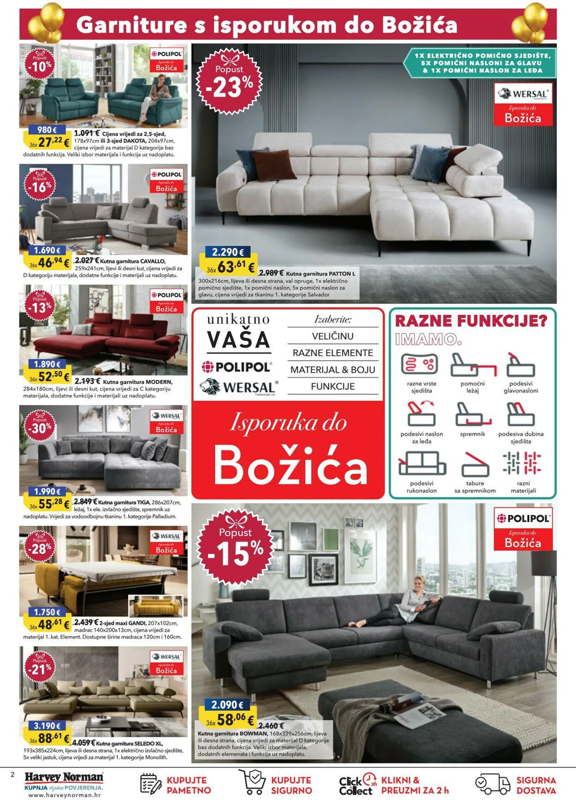 Katalog Harvey Norman od 25. listopada do 10. studenoga 2024. - Pregled Stranica 2