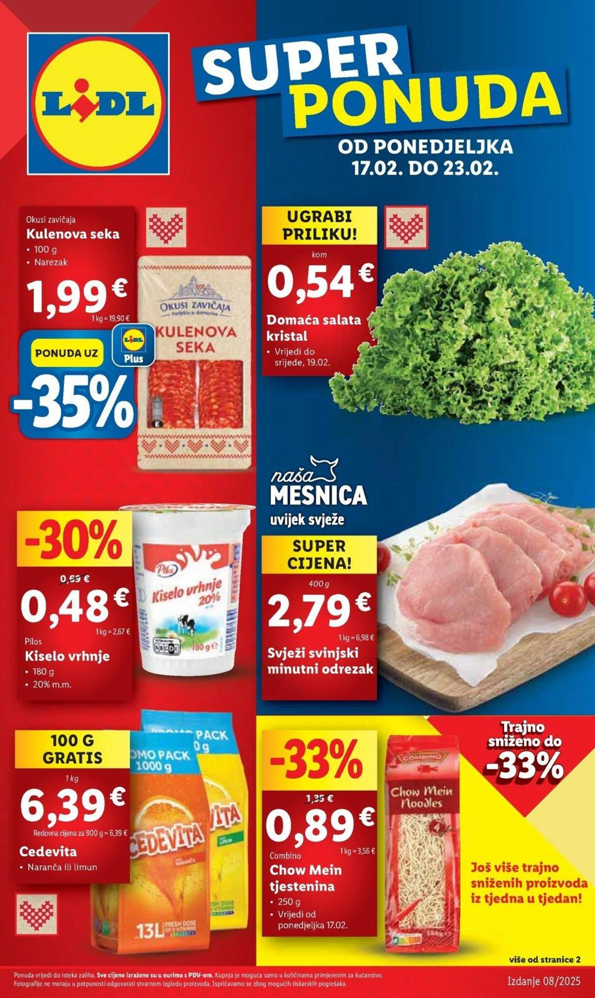 Katalog Lidl katalog do 23.02.2025 od 13. veljače do 23. veljače 2025. - Pregled Stranica 1