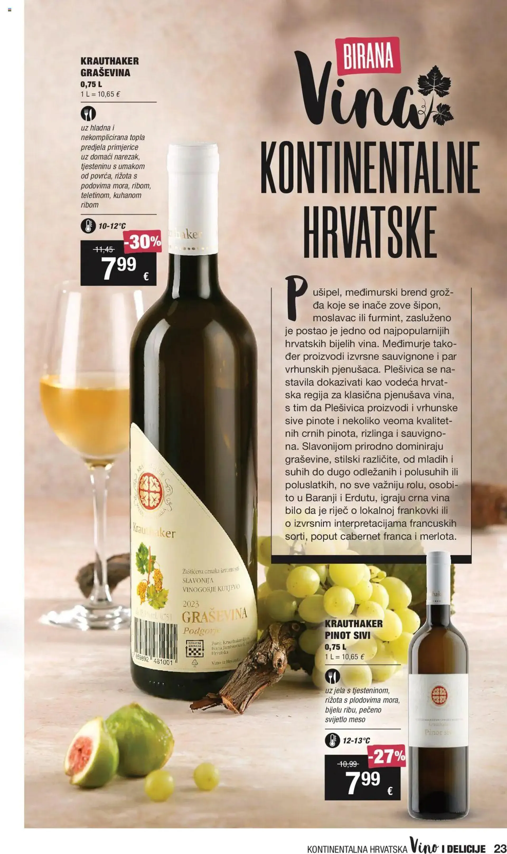 Katalog Katalog Vino Interspar od 19. rujna do 9. listopada 2024. - Pregled Stranica 23