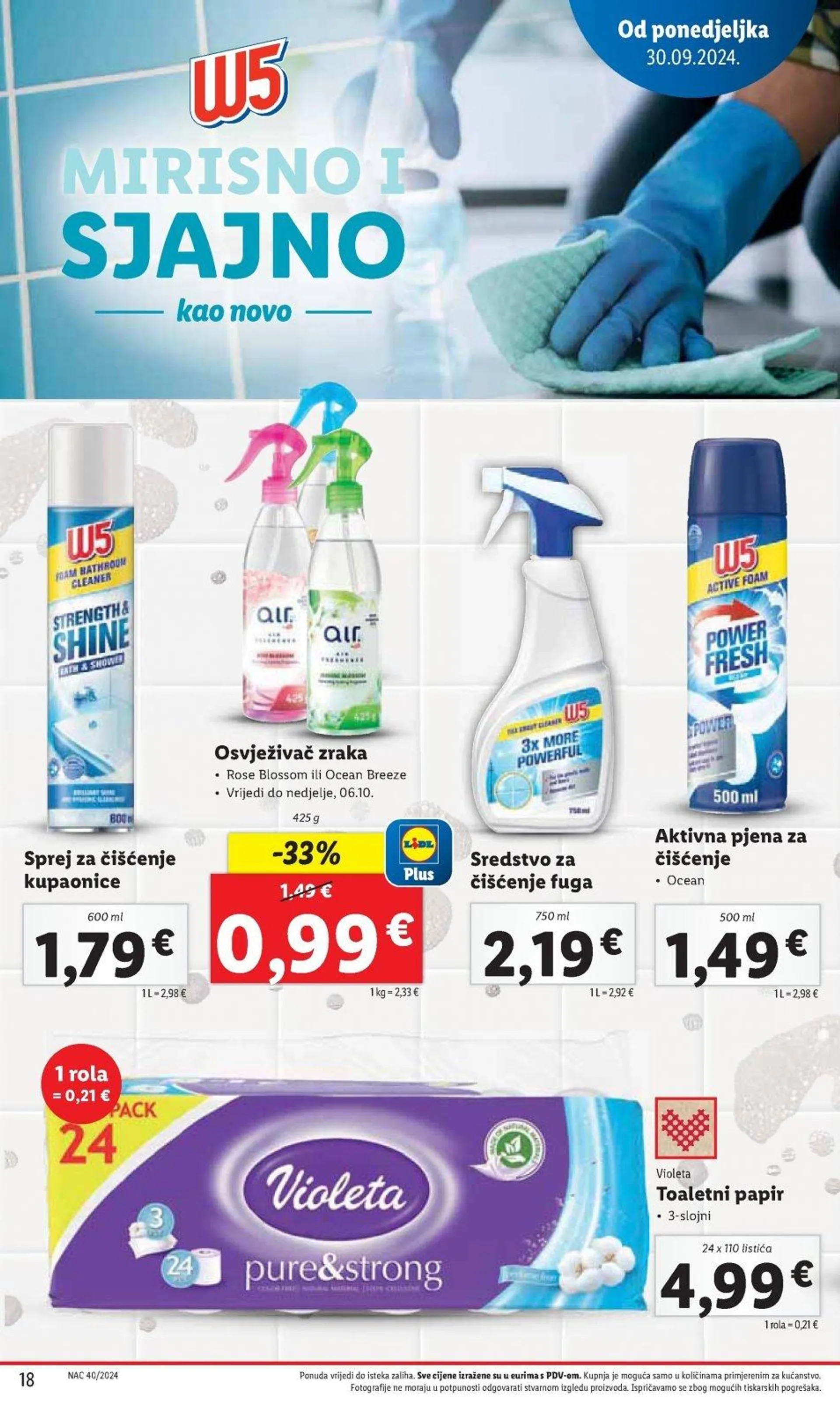 Katalog Lidl katalog do 06.10.2024 od 27. rujna do 6. listopada 2024. - Pregled Stranica 18