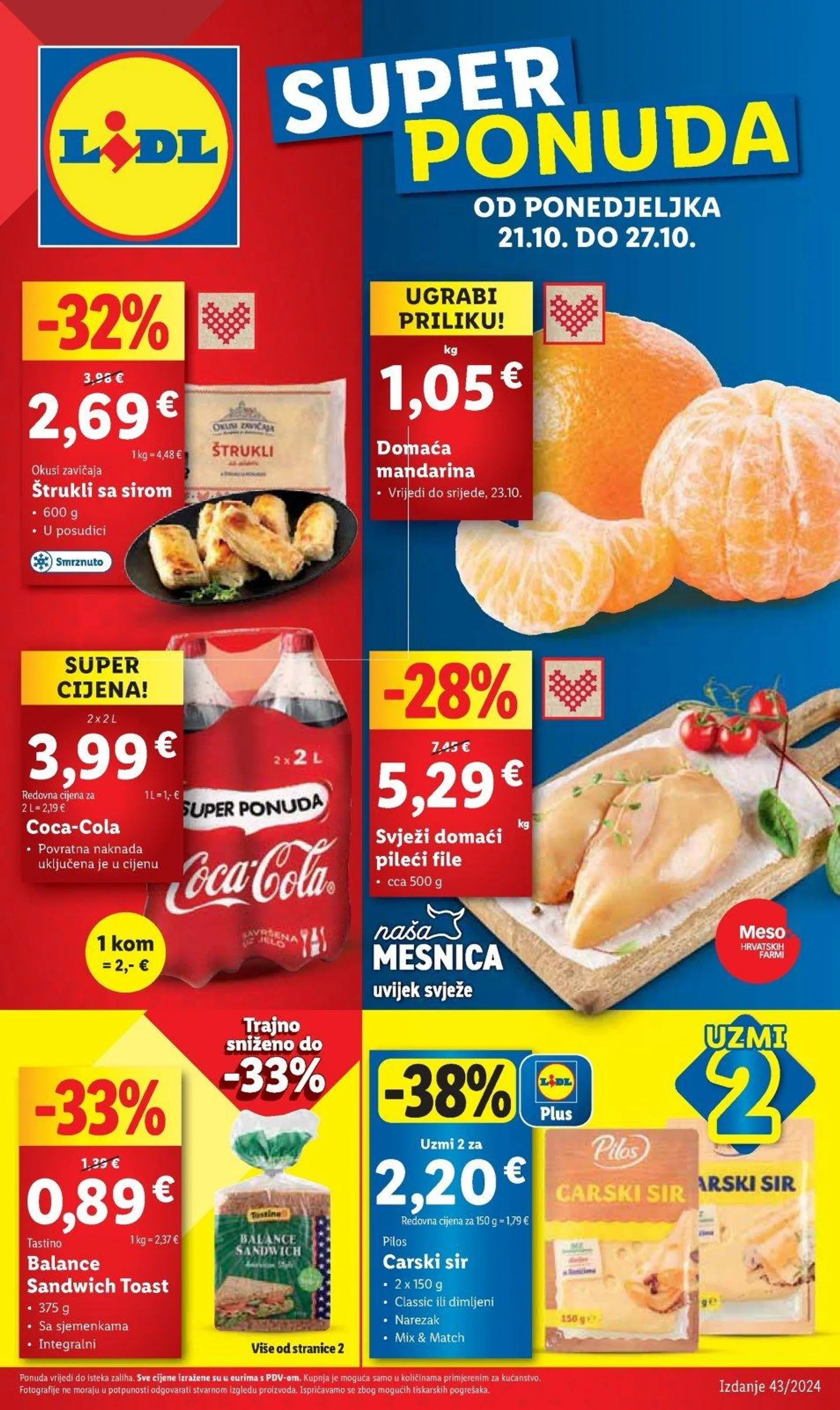 Katalog Lidl katalog do 27.10.2024 od 17. listopada do 27. listopada 2024. - Pregled Stranica 1