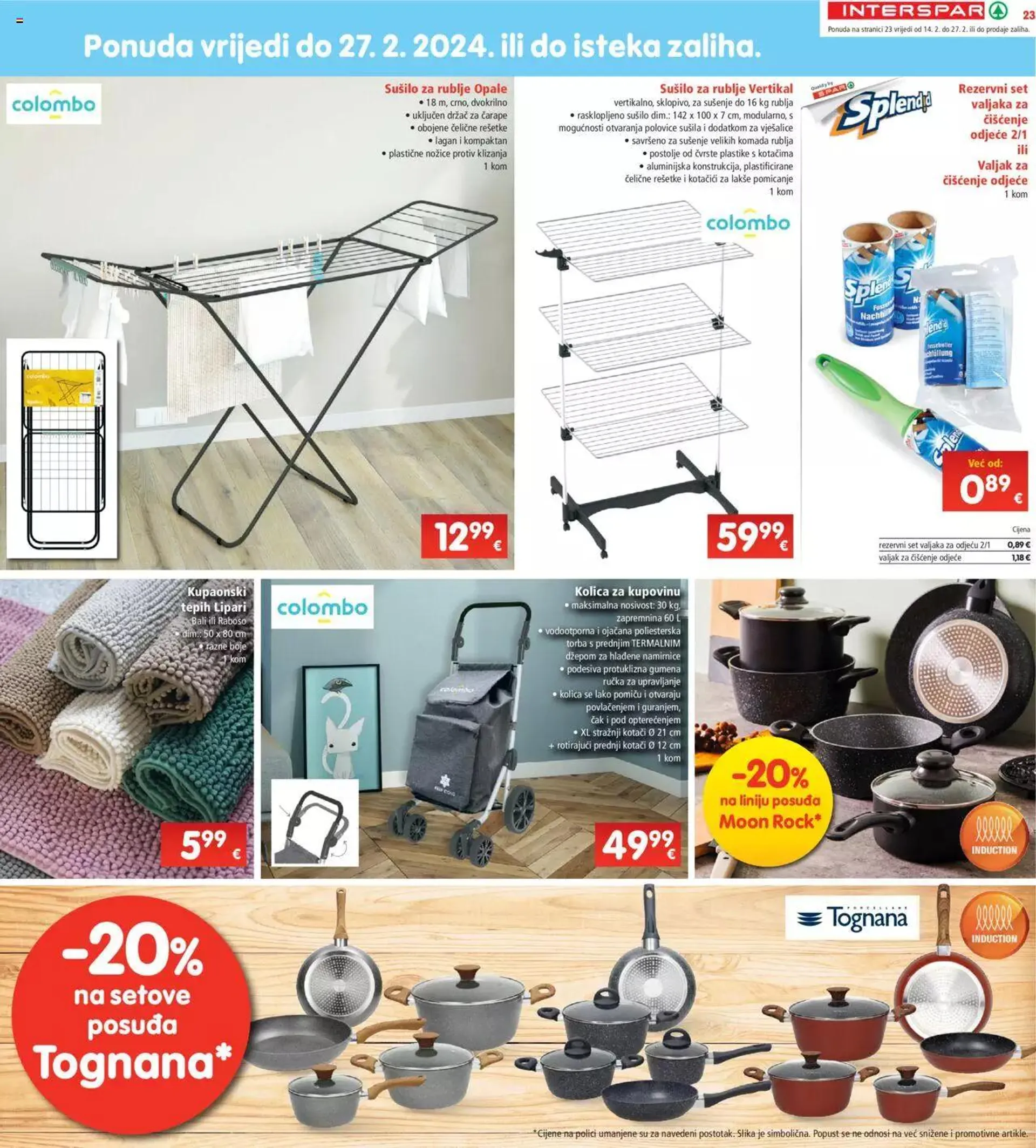 Katalog Katalog Interspar od 14. veljače do 20. veljače 2024. - Pregled Stranica 23