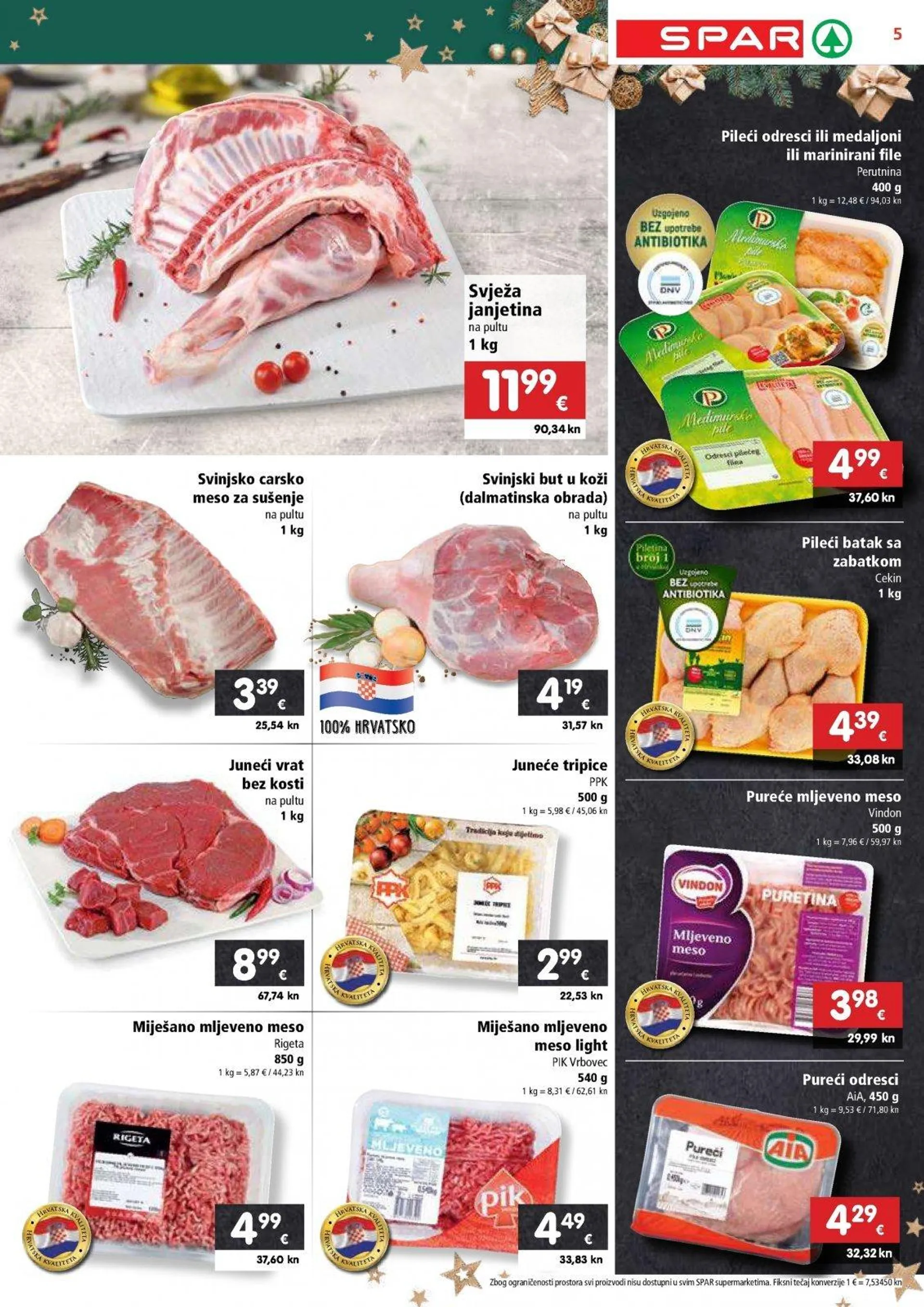 Katalog Spar katalog do 12.12.2023 od 6. prosinca do 12. prosinca 2023. - Pregled Stranica 5