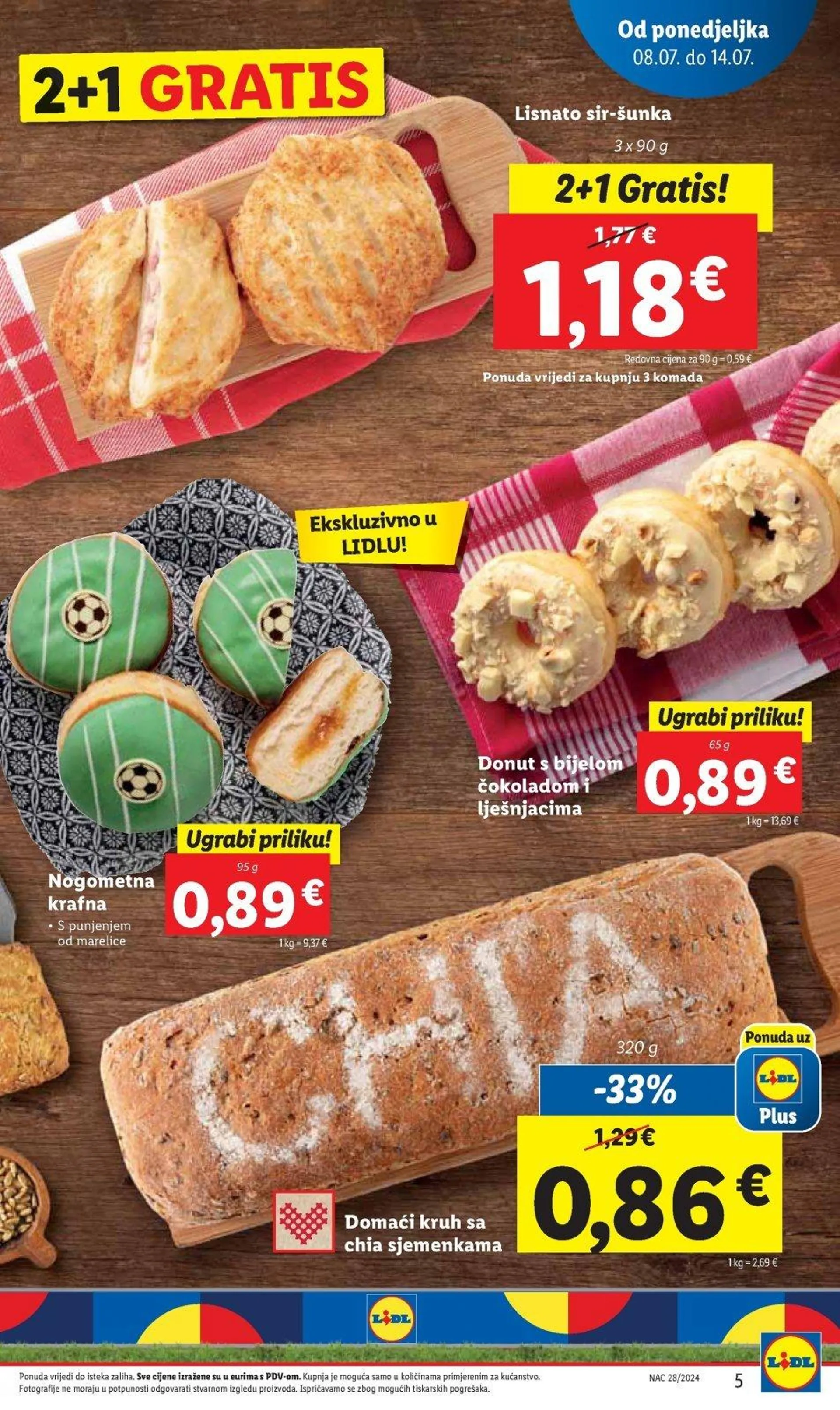 Katalog Lidl katalog do 14.07.2024 od 4. srpnja do 14. srpnja 2024. - Pregled Stranica 5