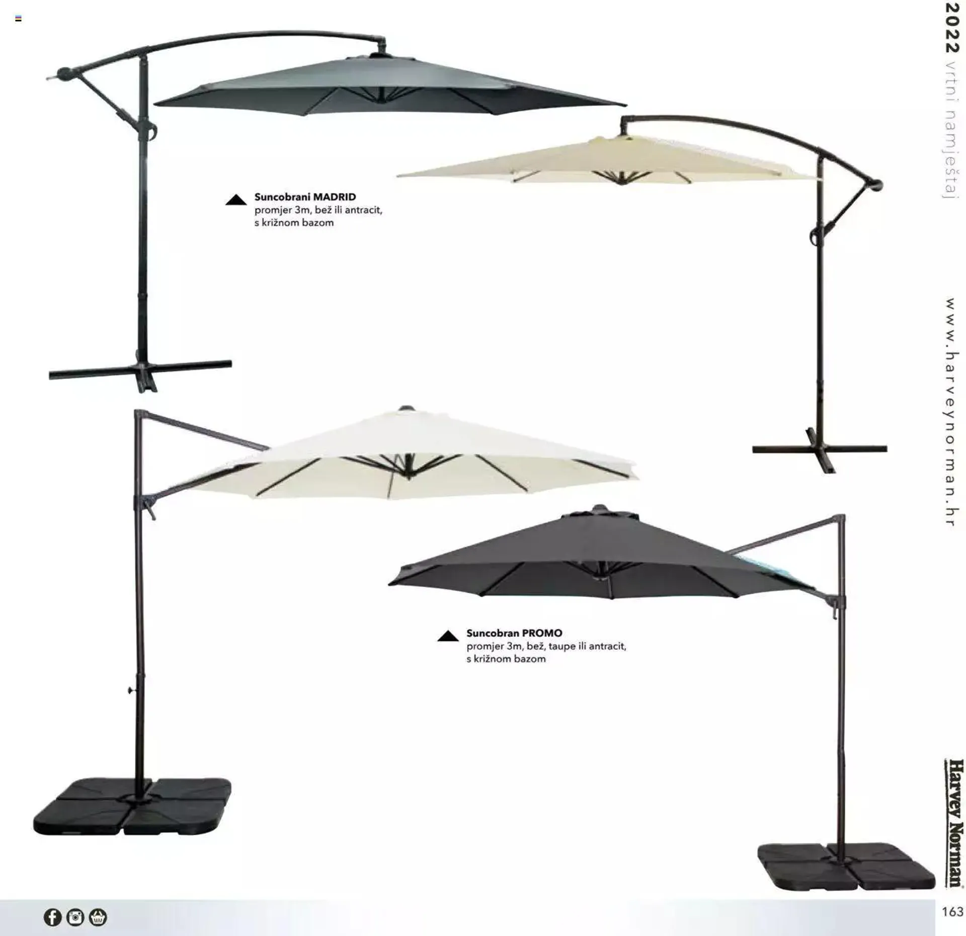 Katalog Vrtni namještaj 2022 Harvey Norman od 14. ožujka do 31. prosinca 2023. - Pregled Stranica 163