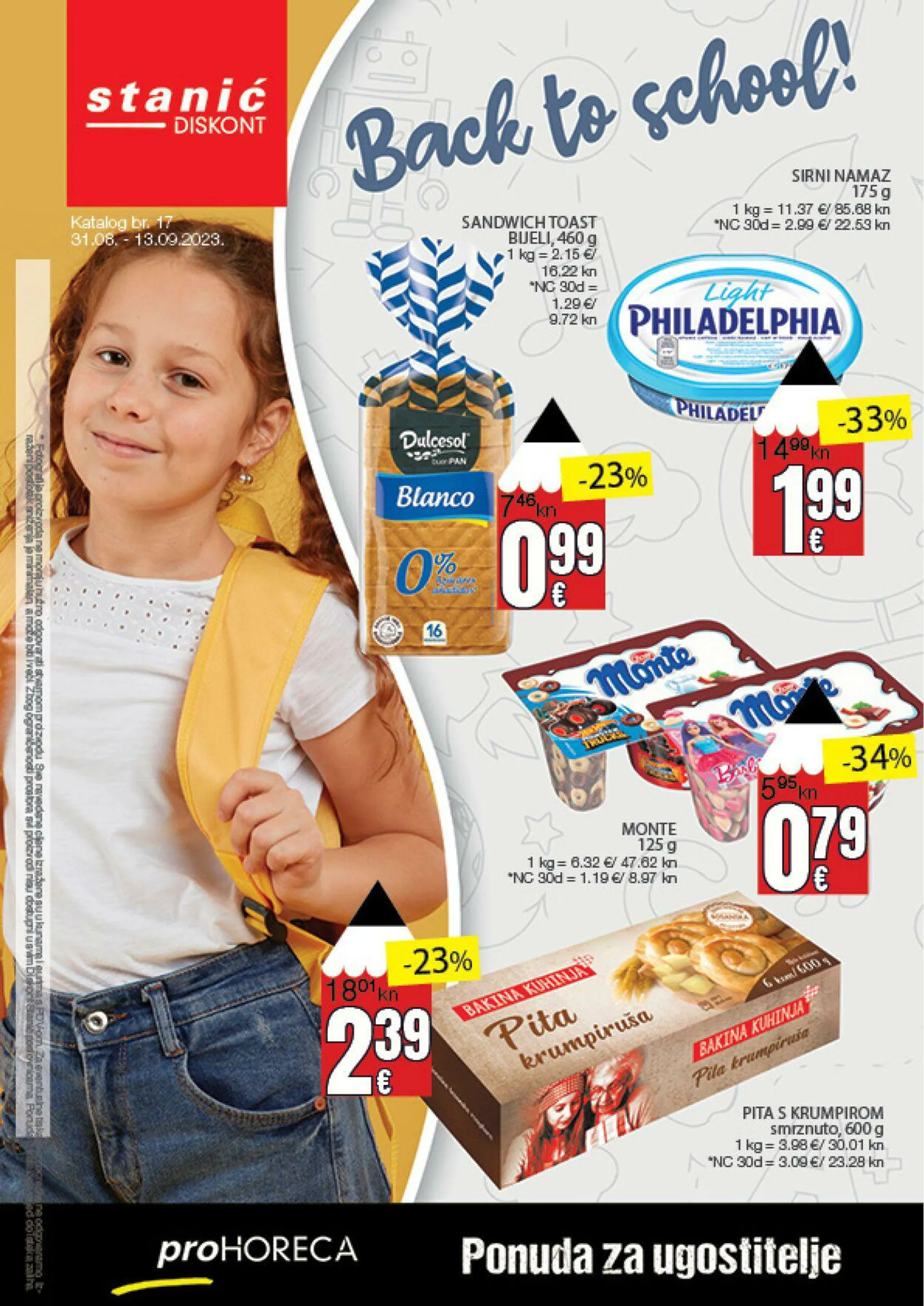 Katalog Stanić - Povratak u školu 2023 od 31. kolovoza do 13. rujna 2023. - Pregled Stranica 1