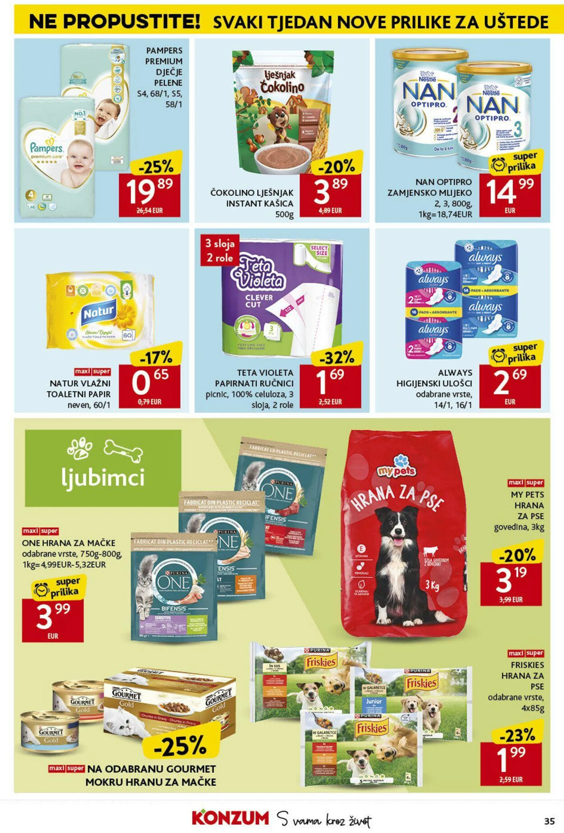 Katalog Konzum od 24. rujna do 2. listopada 2024. - Pregled Stranica 35