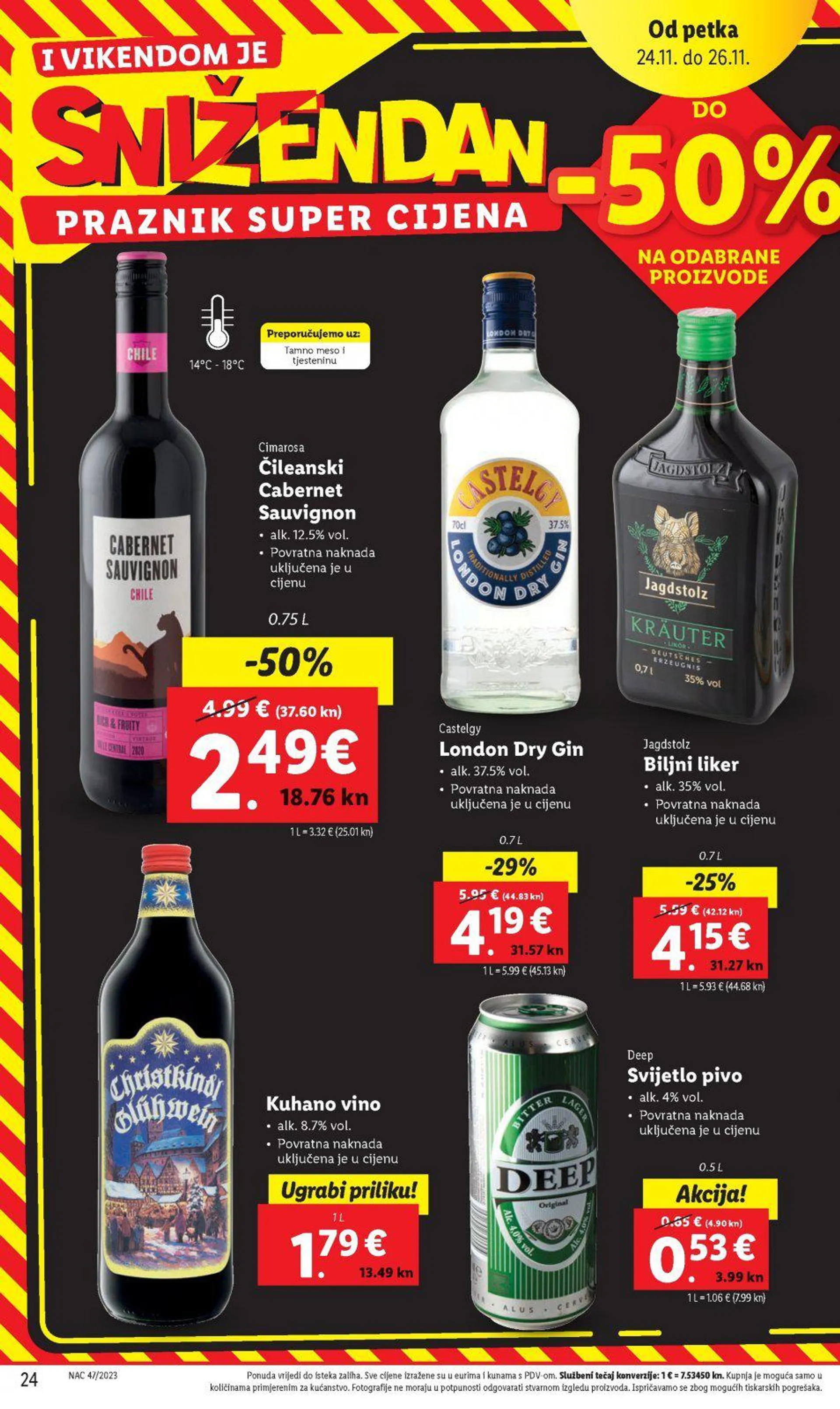 Katalog Lidl katalog do 26.11.2023 od 16. studenoga do 26. studenoga 2023. - Pregled Stranica 24