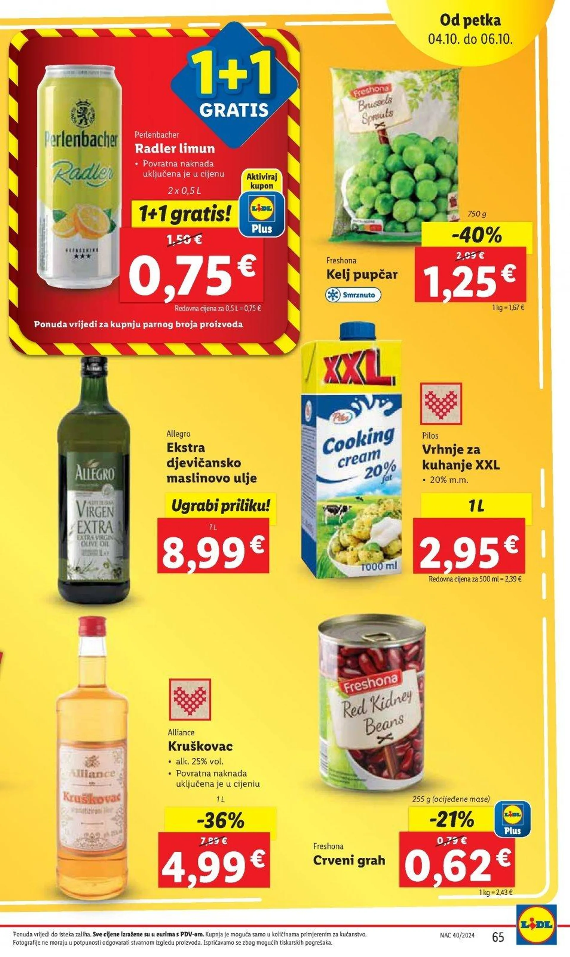 Katalog Lidl katalog do 06.10.2024 od 27. rujna do 6. listopada 2024. - Pregled Stranica 65