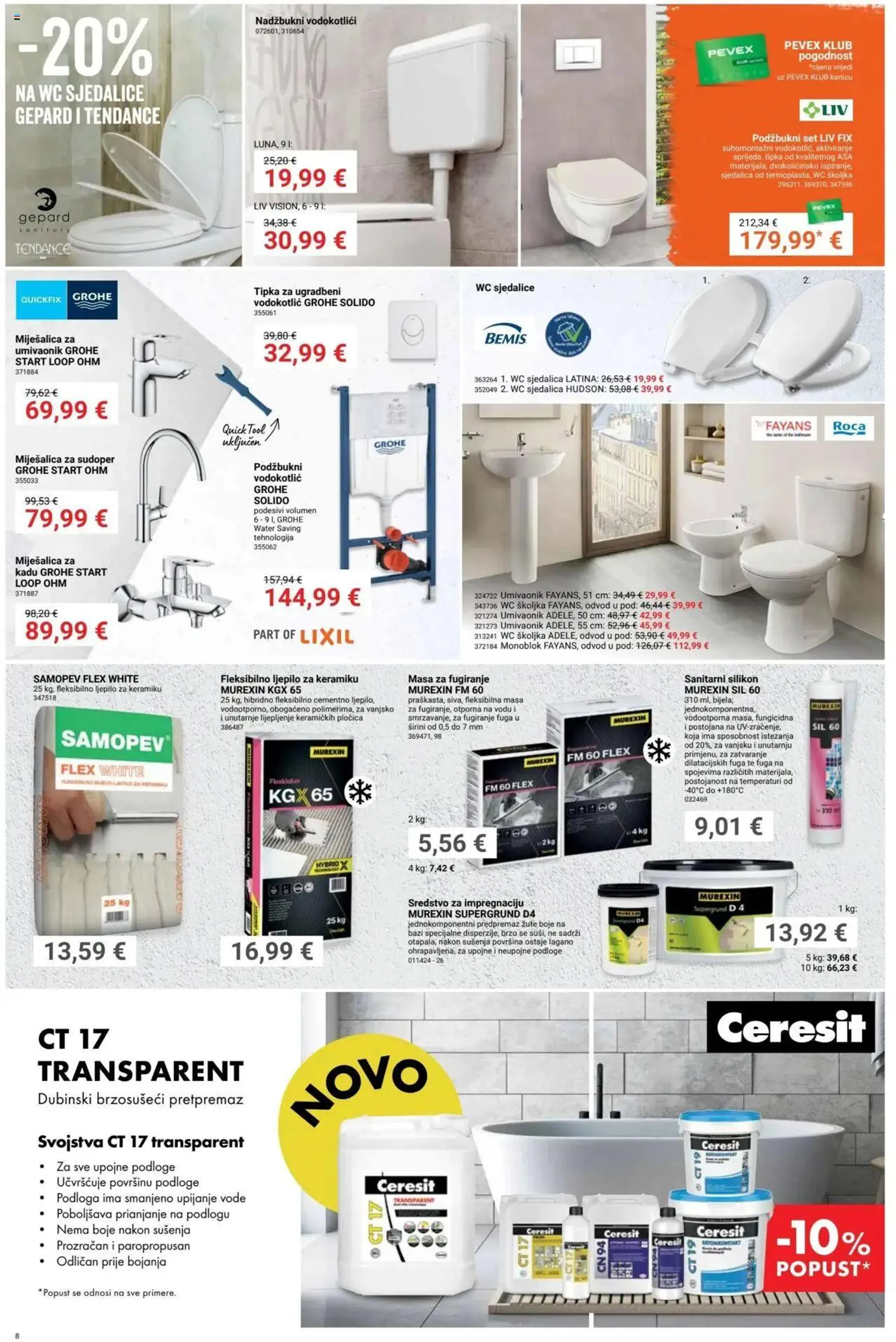 Katalog Ponuda Pevex od 29. kolovoza do 23. rujna 2024. - Pregled Stranica 8