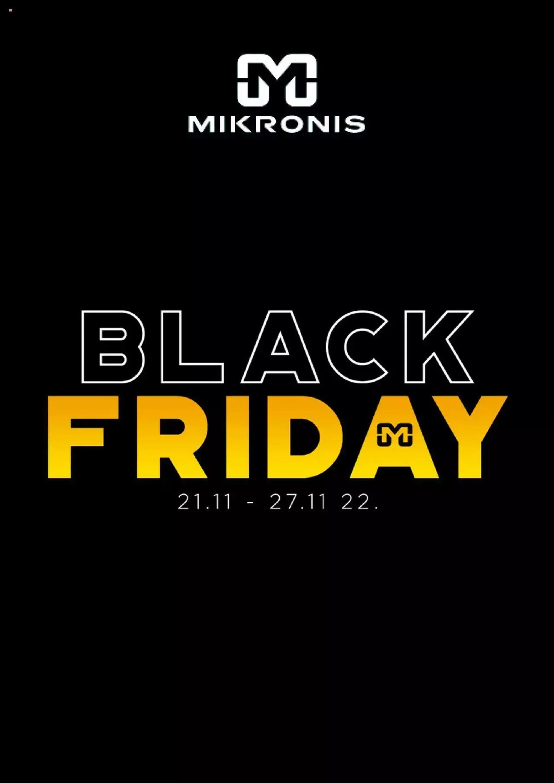 Mikronis - Black Friday obavijesti - 0