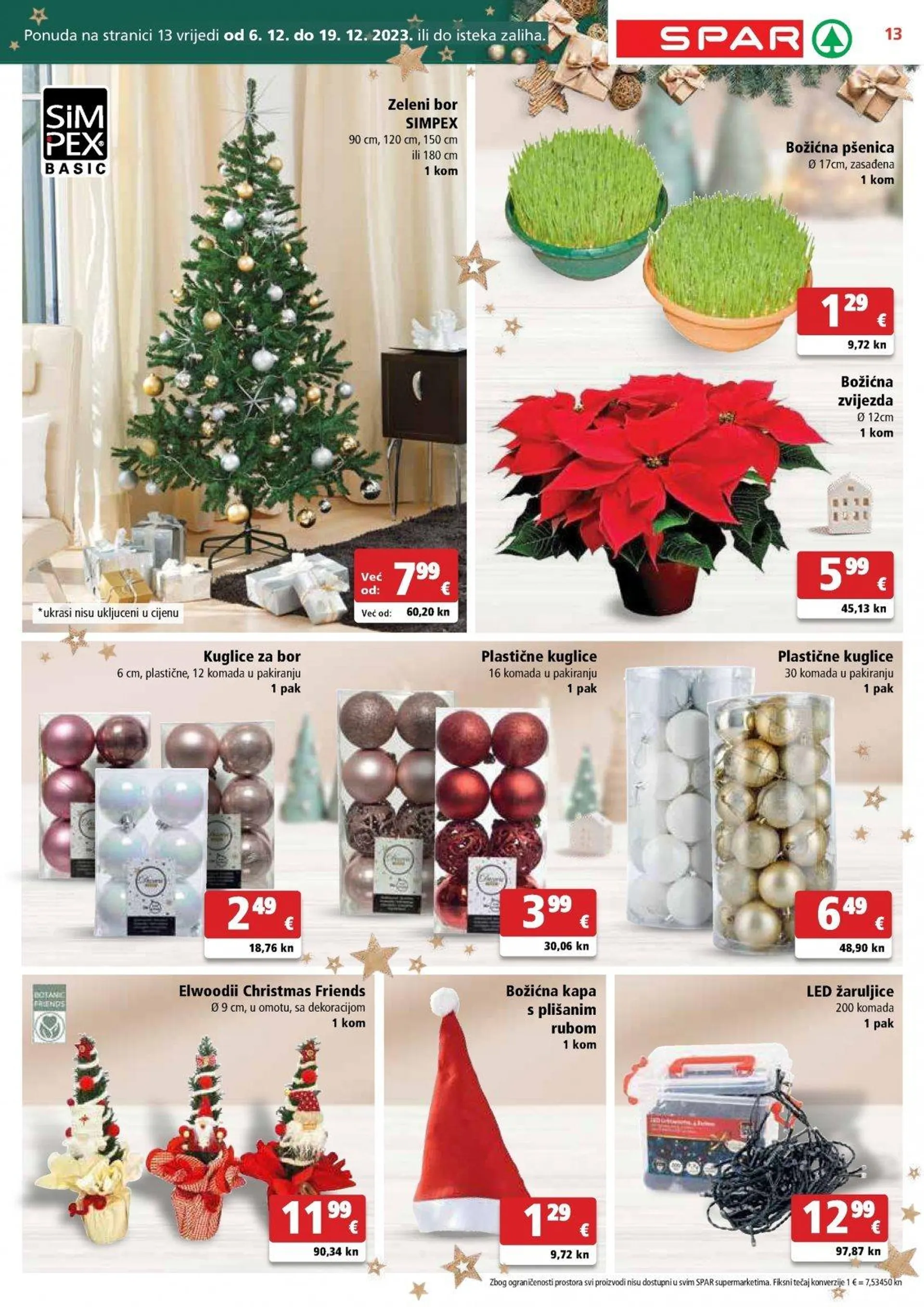 Katalog Spar katalog do 12.12.2023 od 6. prosinca do 12. prosinca 2023. - Pregled Stranica 13