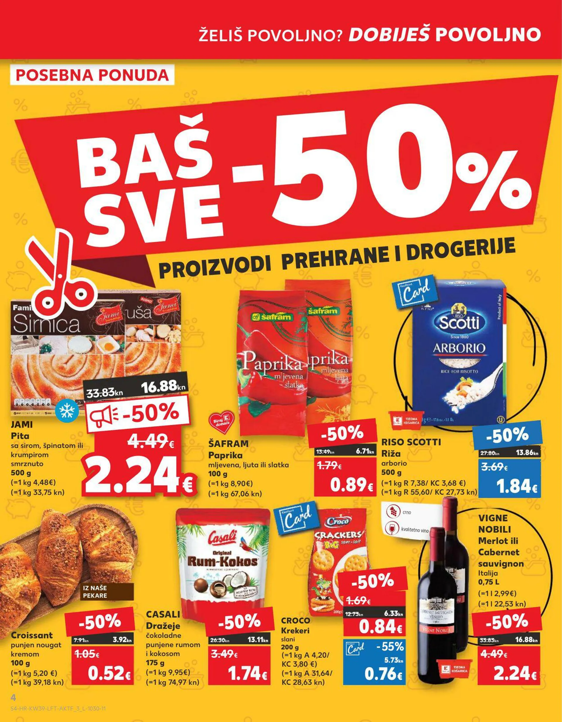 Katalog Kaufland od 27. rujna do 3. listopada 2023. - Pregled Stranica 4