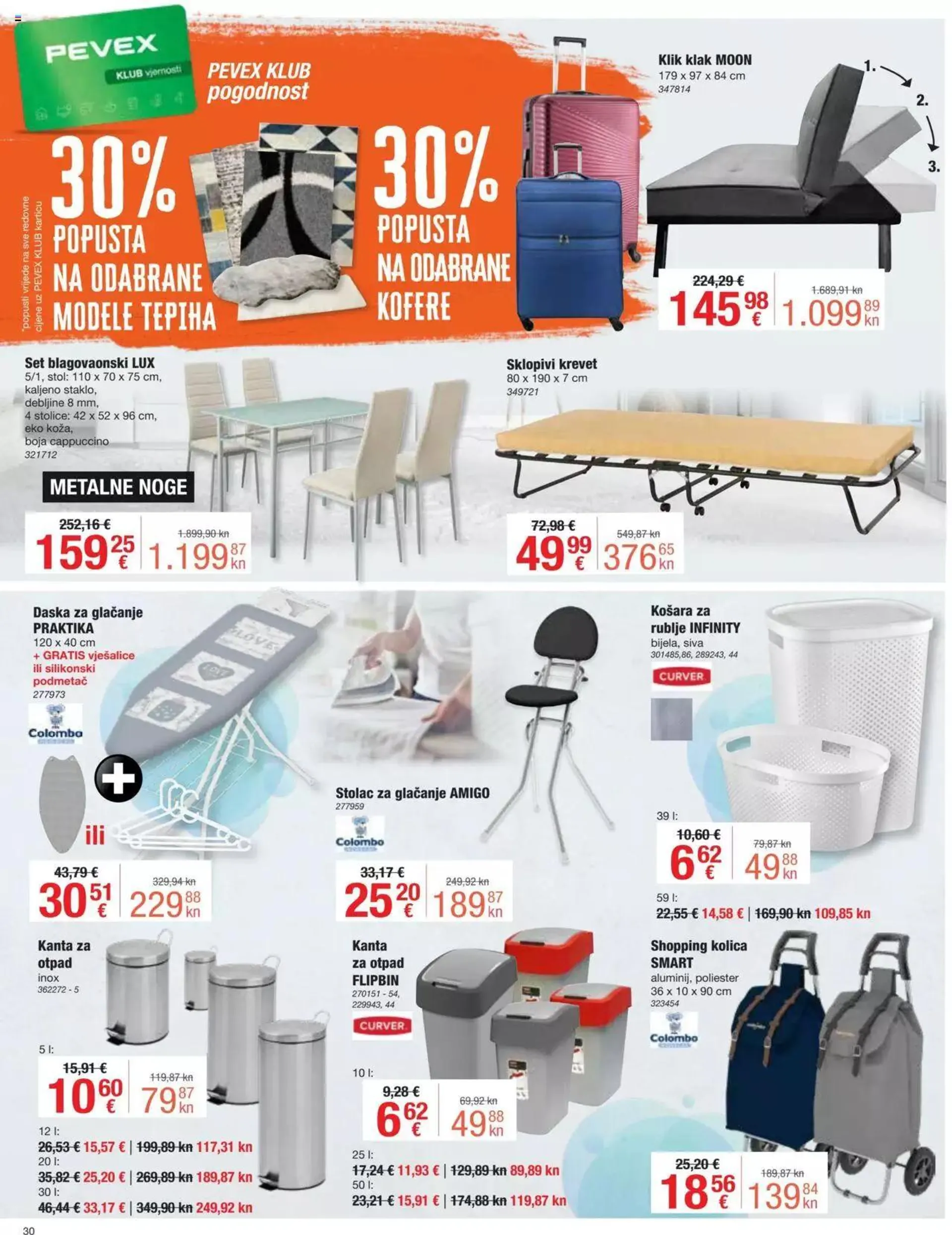 Katalog Katalog Pevex od 27. srpnja do 28. kolovoza 2023. - Pregled Stranica 30