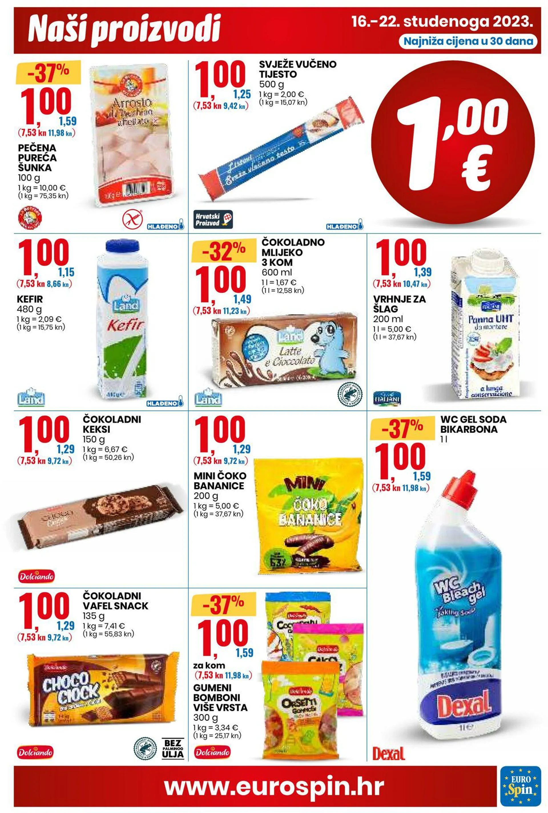 Katalog Eurospin - Black Friday 2023 od 16. studenoga do 22. studenoga 2023. - Pregled Stranica 3