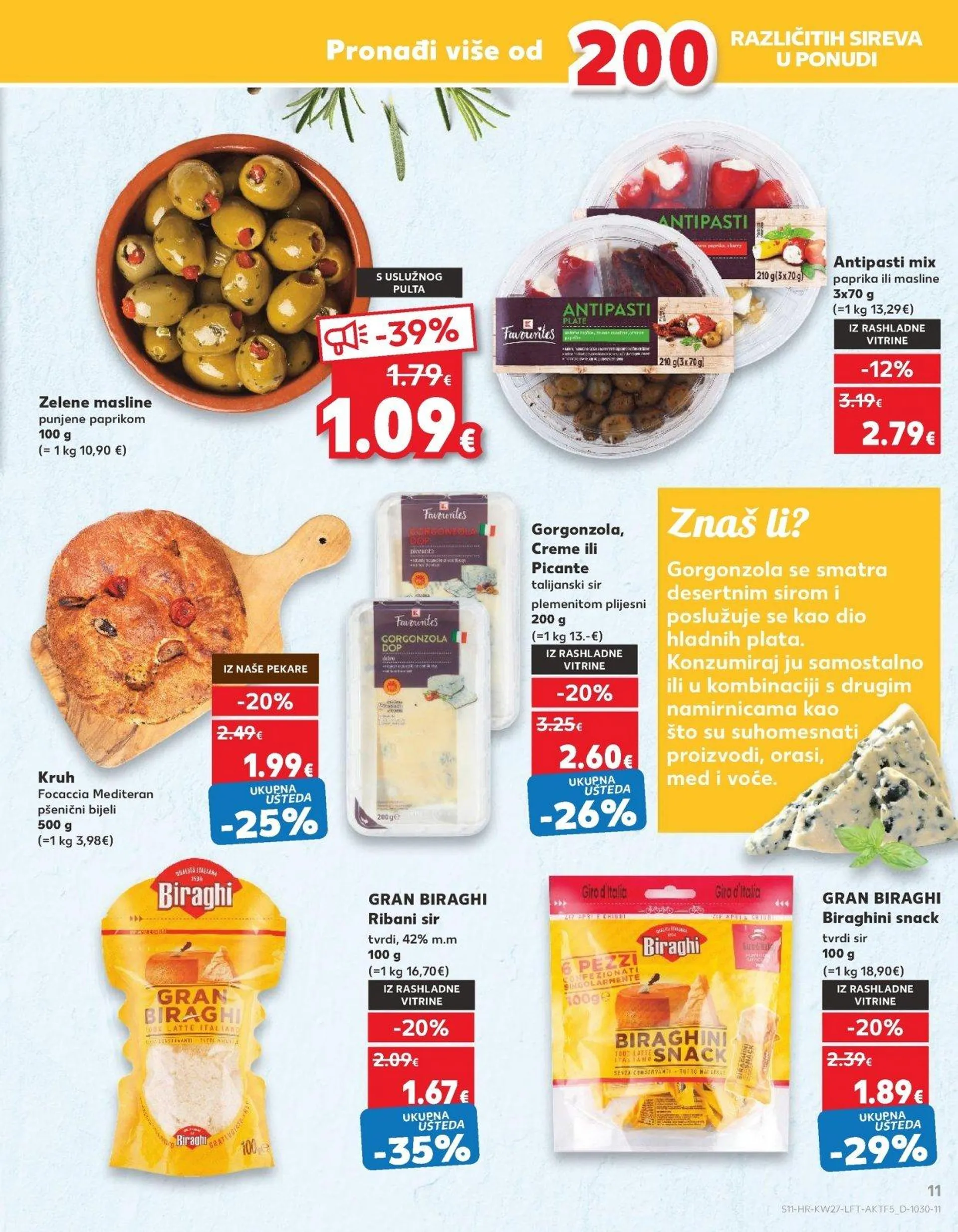 Katalog Kaufland katalog do 09.07.2024 od 3. srpnja do 9. srpnja 2024. - Pregled Stranica 11