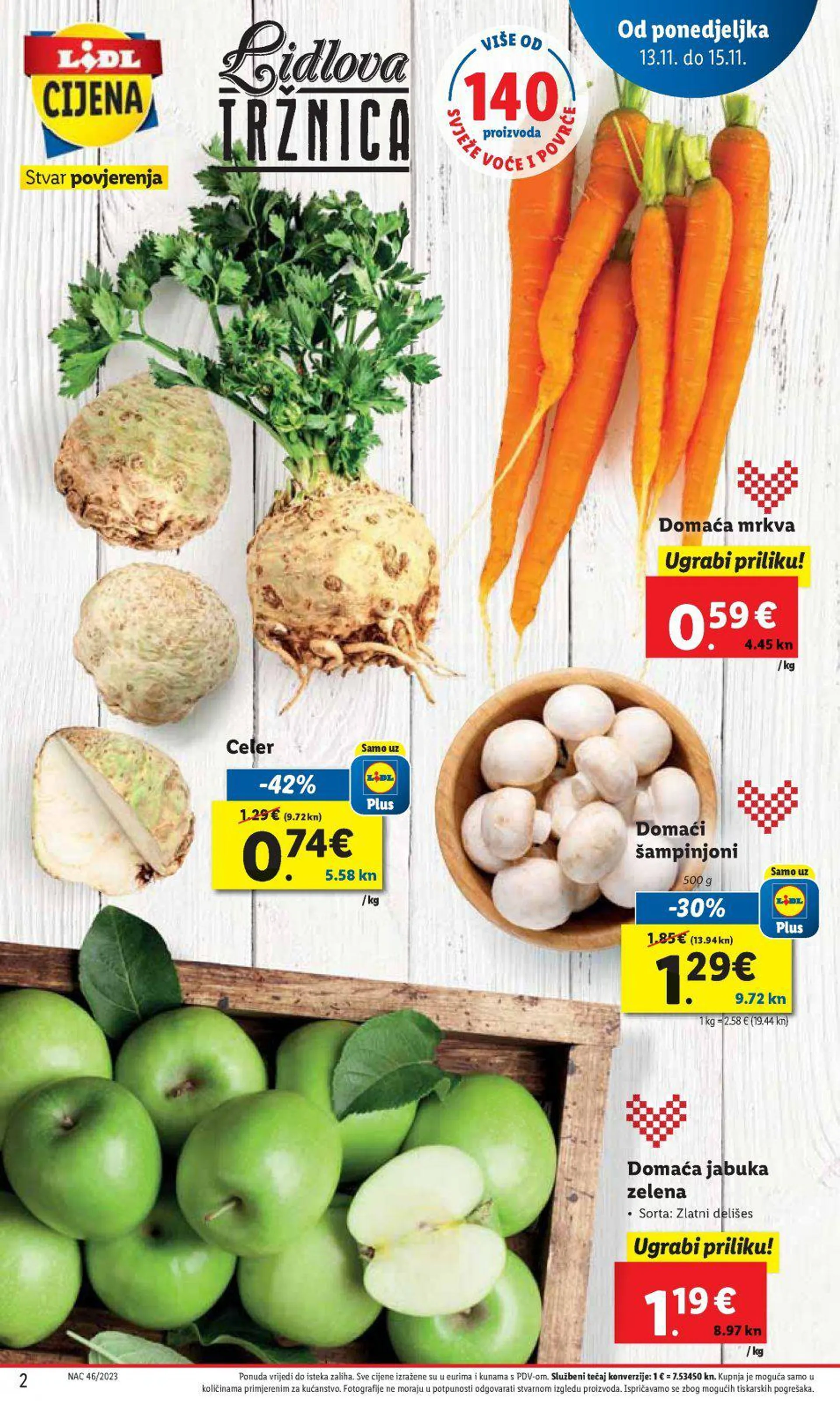Katalog Lidl katalog do 19.11.2023 od 9. studenoga do 19. studenoga 2023. - Pregled Stranica 2