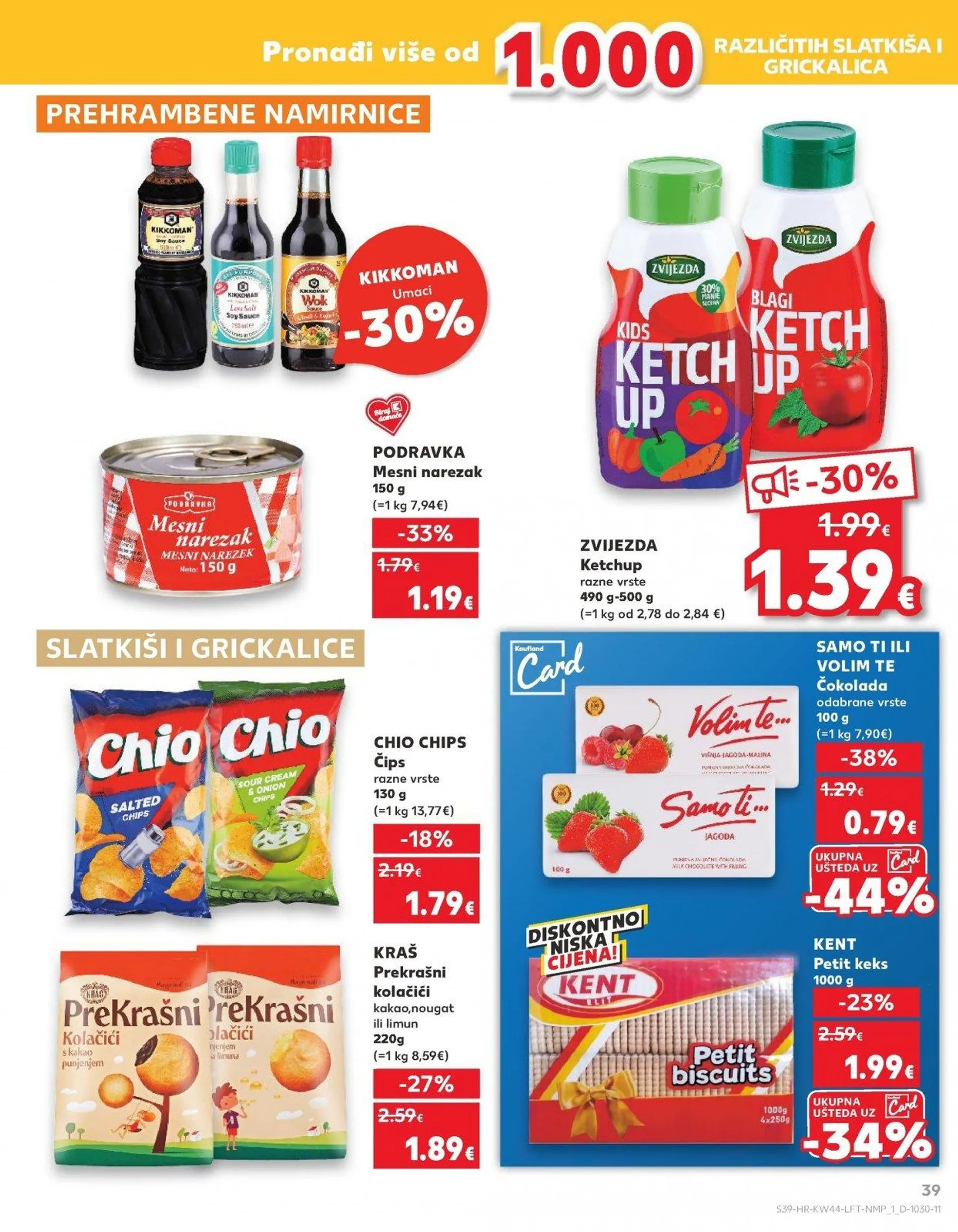 Katalog Kaufland katalog do 05.11.2024 od 30. listopada do 5. studenoga 2024. - Pregled Stranica 39