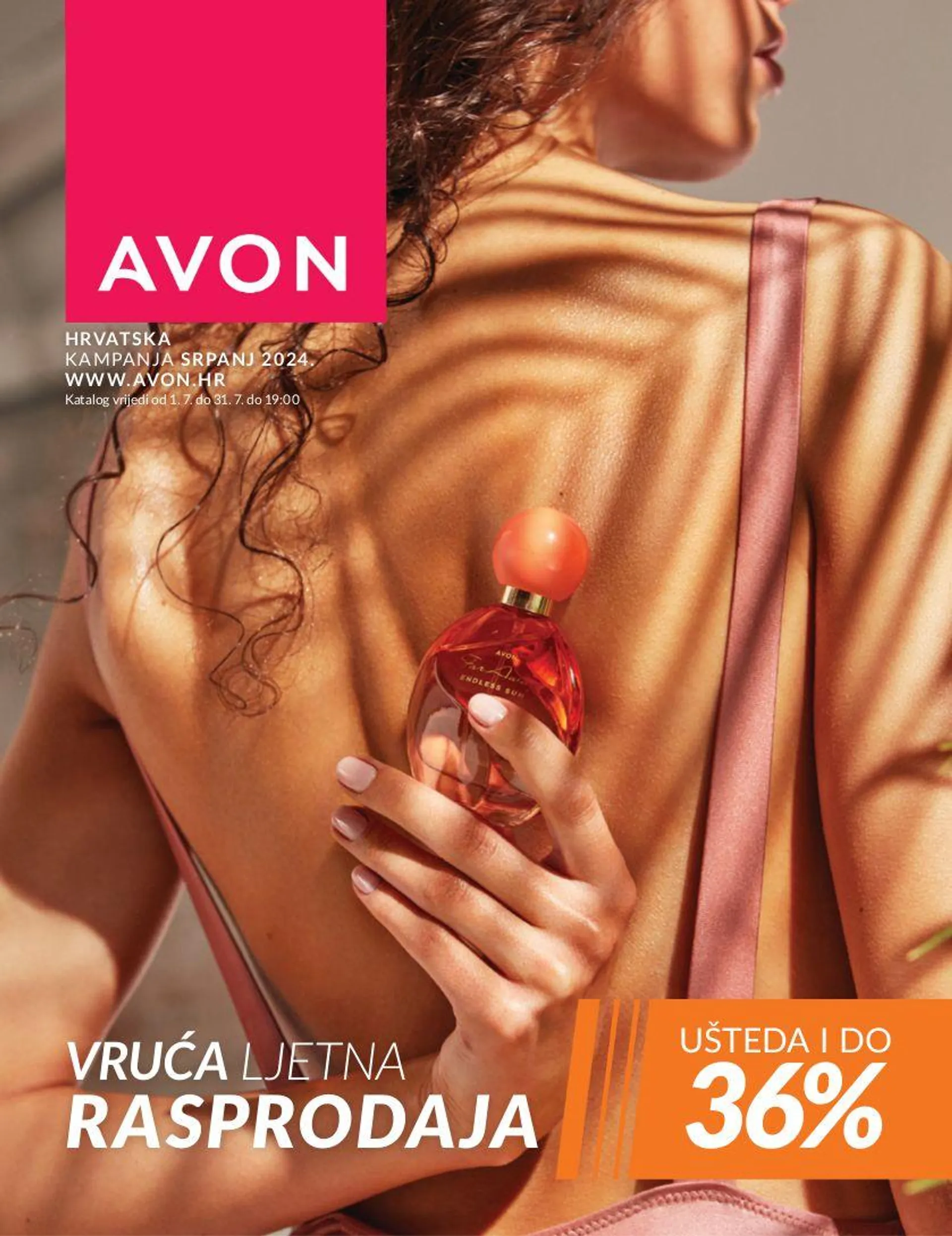 Katalog Avon od 1. srpnja do 31. srpnja 2024. - Pregled Stranica 1