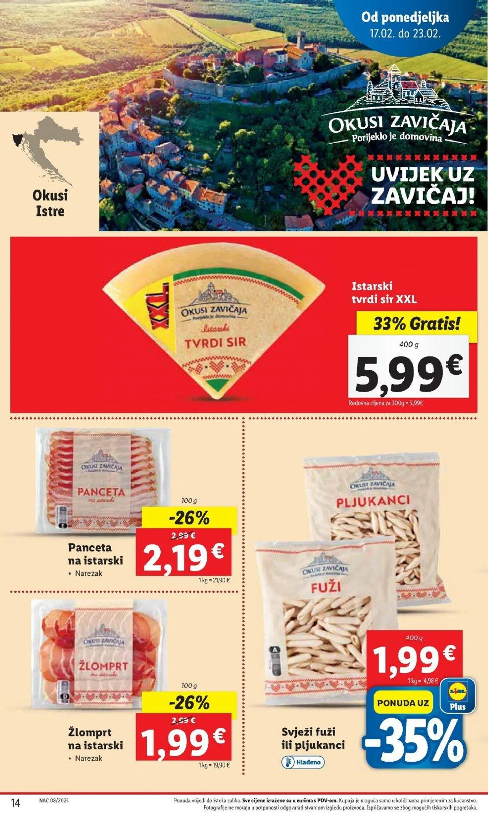 Katalog Lidl katalog do 23.02.2025 od 13. veljače do 23. veljače 2025. - Pregled Stranica 14