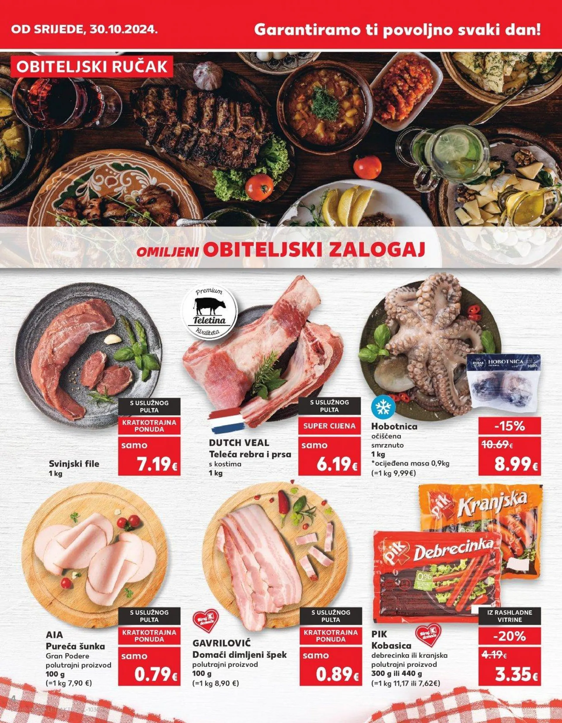 Katalog Kaufland katalog do 05.11.2024 od 30. listopada do 5. studenoga 2024. - Pregled Stranica 4