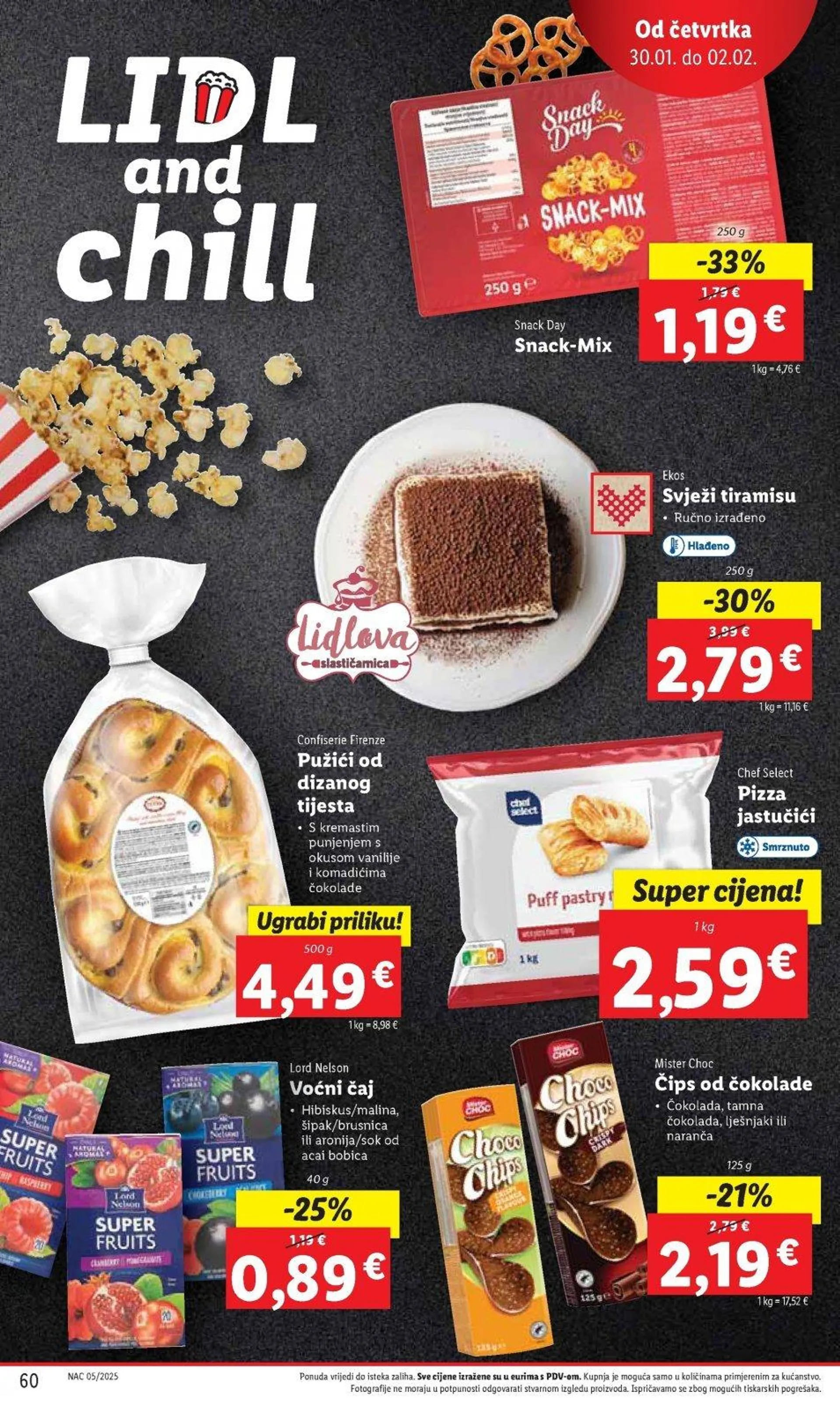 Katalog Lidl katalog do 02.02.2025 od 23. siječnja do 2. veljače 2025. - Pregled Stranica 60