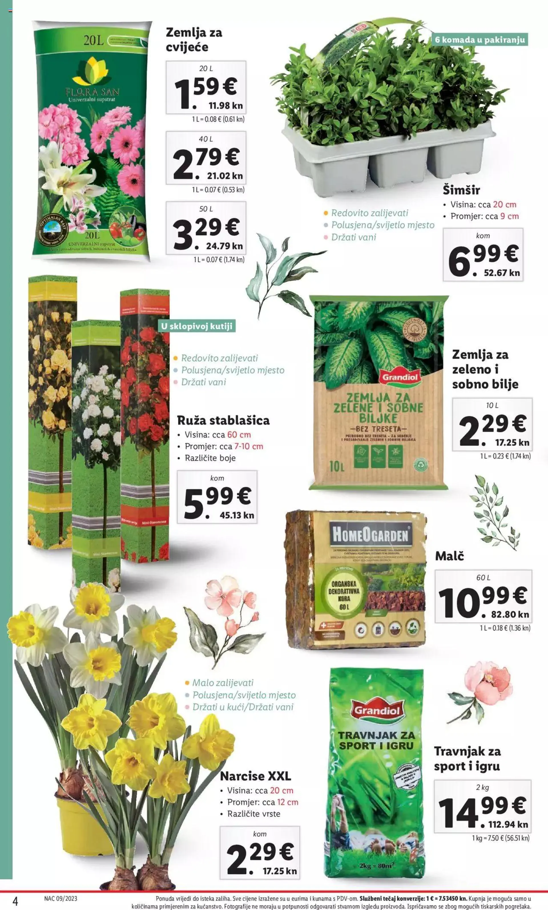 Katalog Katalog Sve boje proljeća u vašem vrtu Lidl od 27. veljače do 31. prosinca 2023. - Pregled Stranica 4