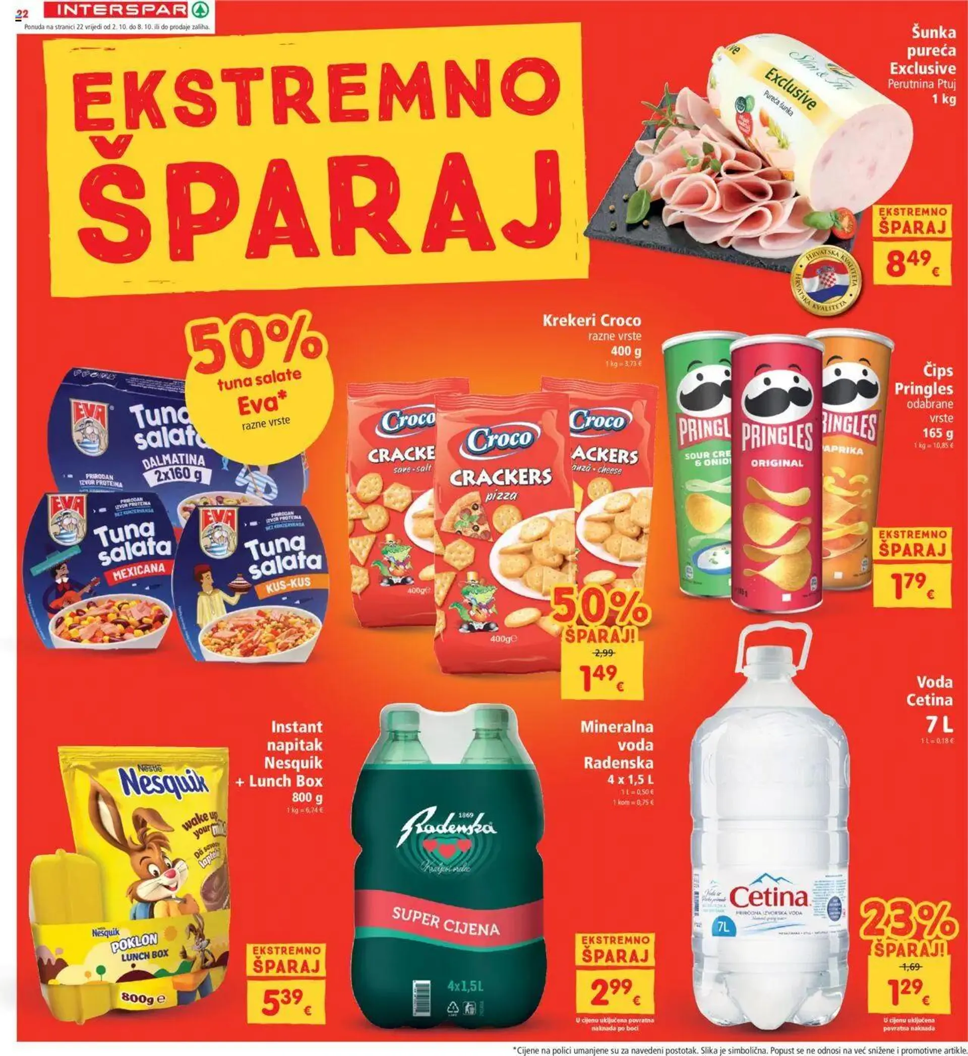 Katalog Katalog Interspar od 2. listopada do 8. listopada 2024. - Pregled Stranica 22