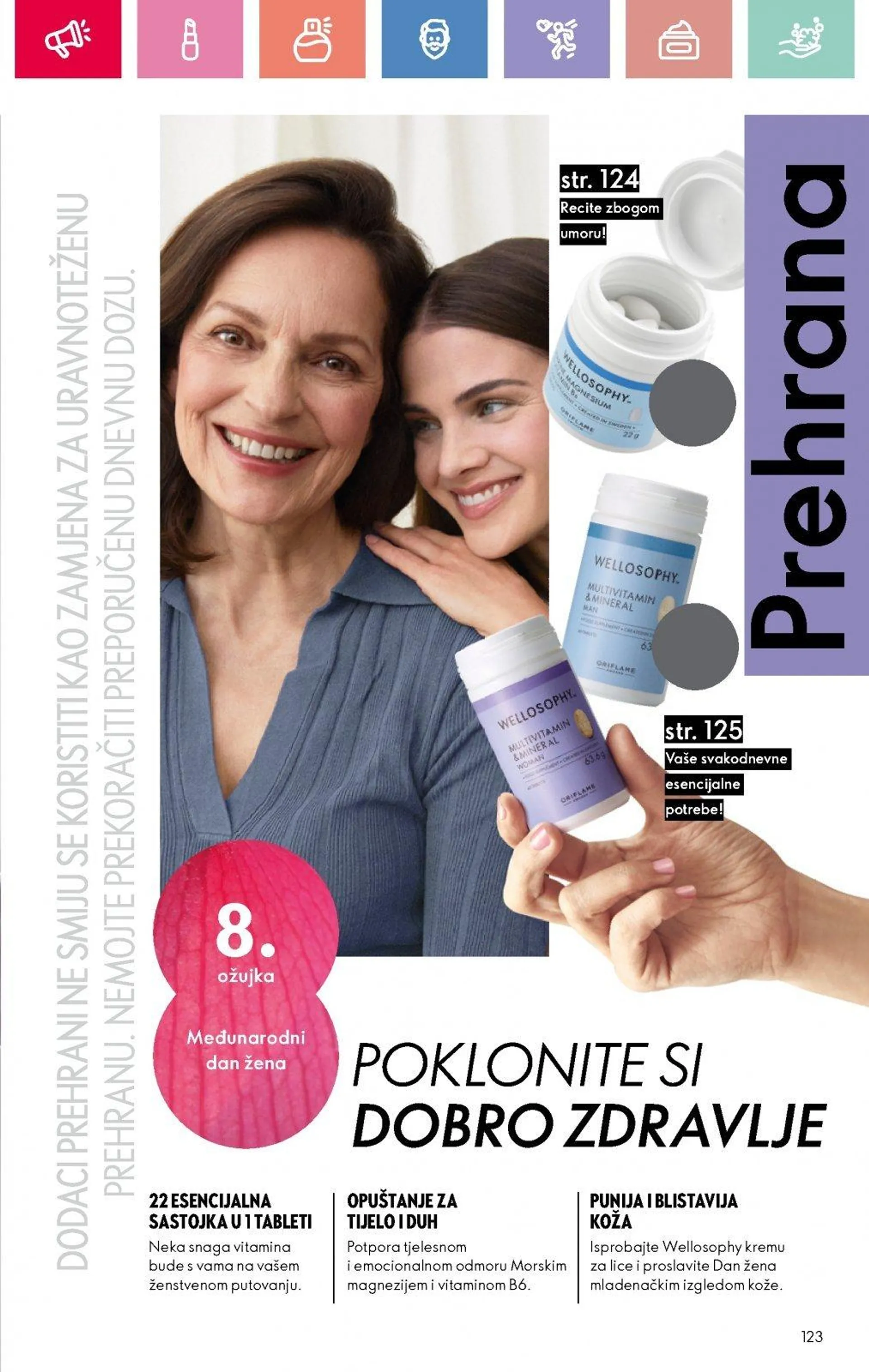 Katalog Oriflame katalog do 08.03.2025 od 20. veljače do 8. ožujka 2025. - Pregled Stranica 123