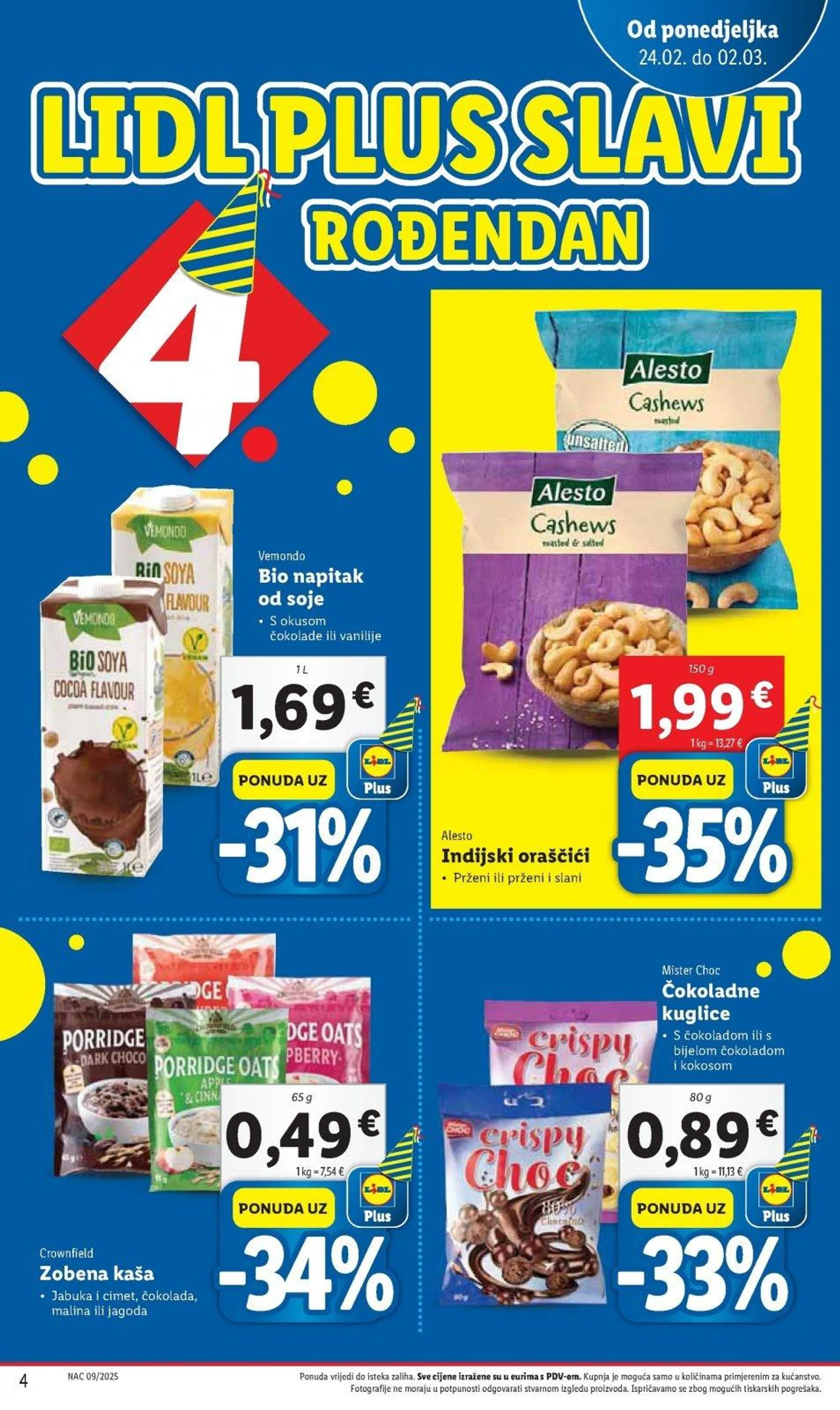 Katalog Lidl katalog do 02.03.2025 od 20. veljače do 2. ožujka 2025. - Pregled Stranica 4