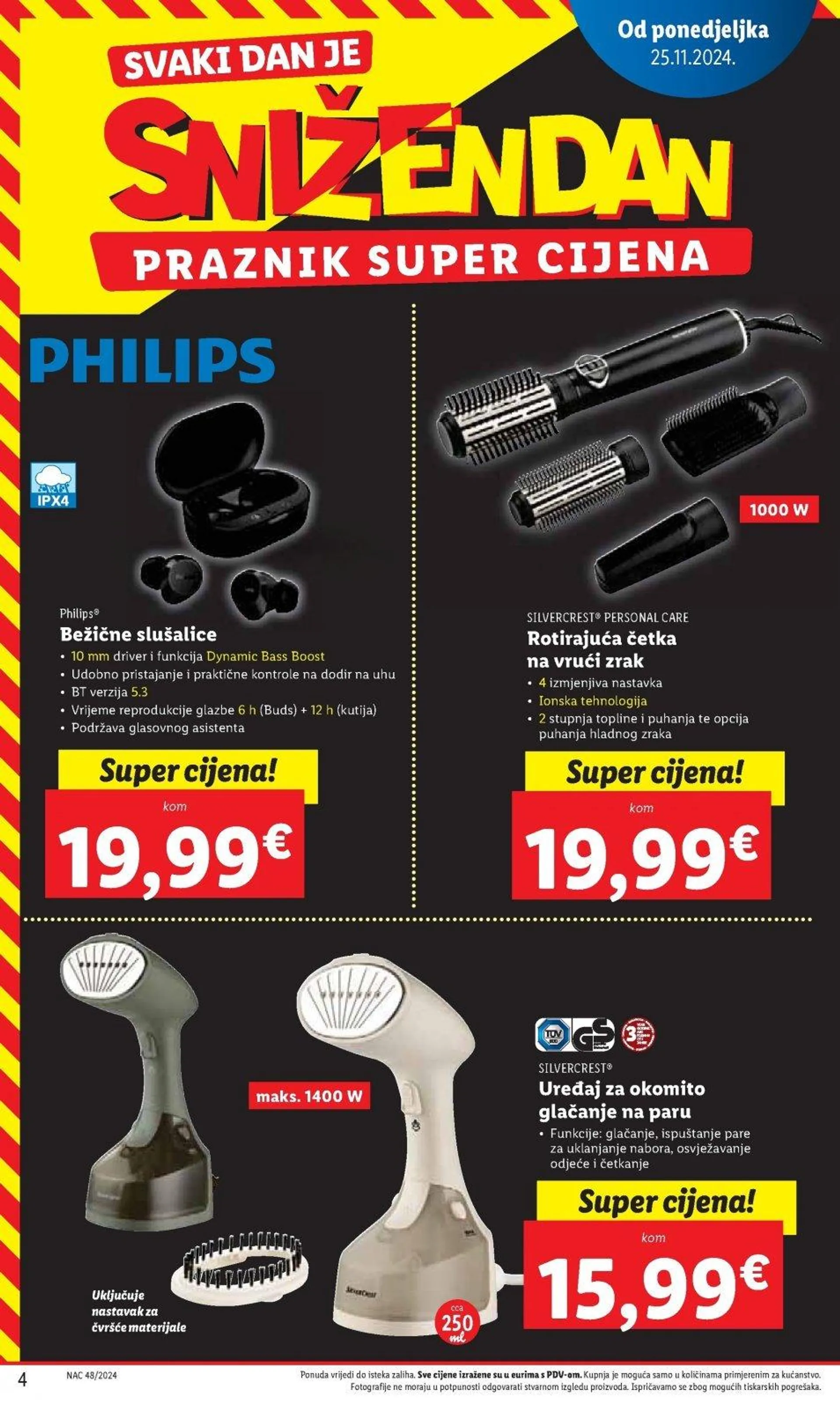 Katalog Lidl katalog do 01.12.2024 od 21. studenoga do 1. prosinca 2024. - Pregled Stranica 4