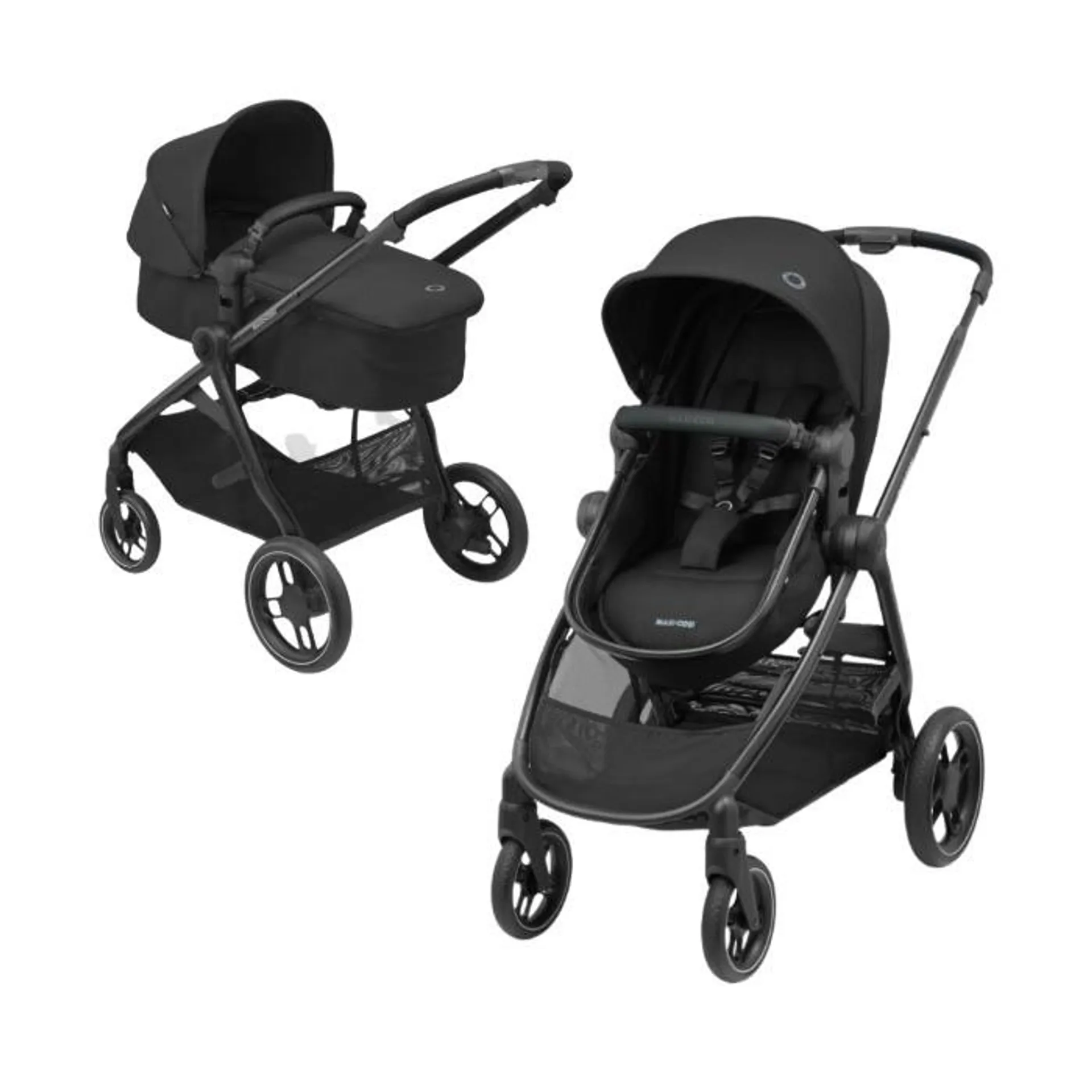 Maxi-Cosi kolica 2u1 Zelia3 + košara - Essential Black