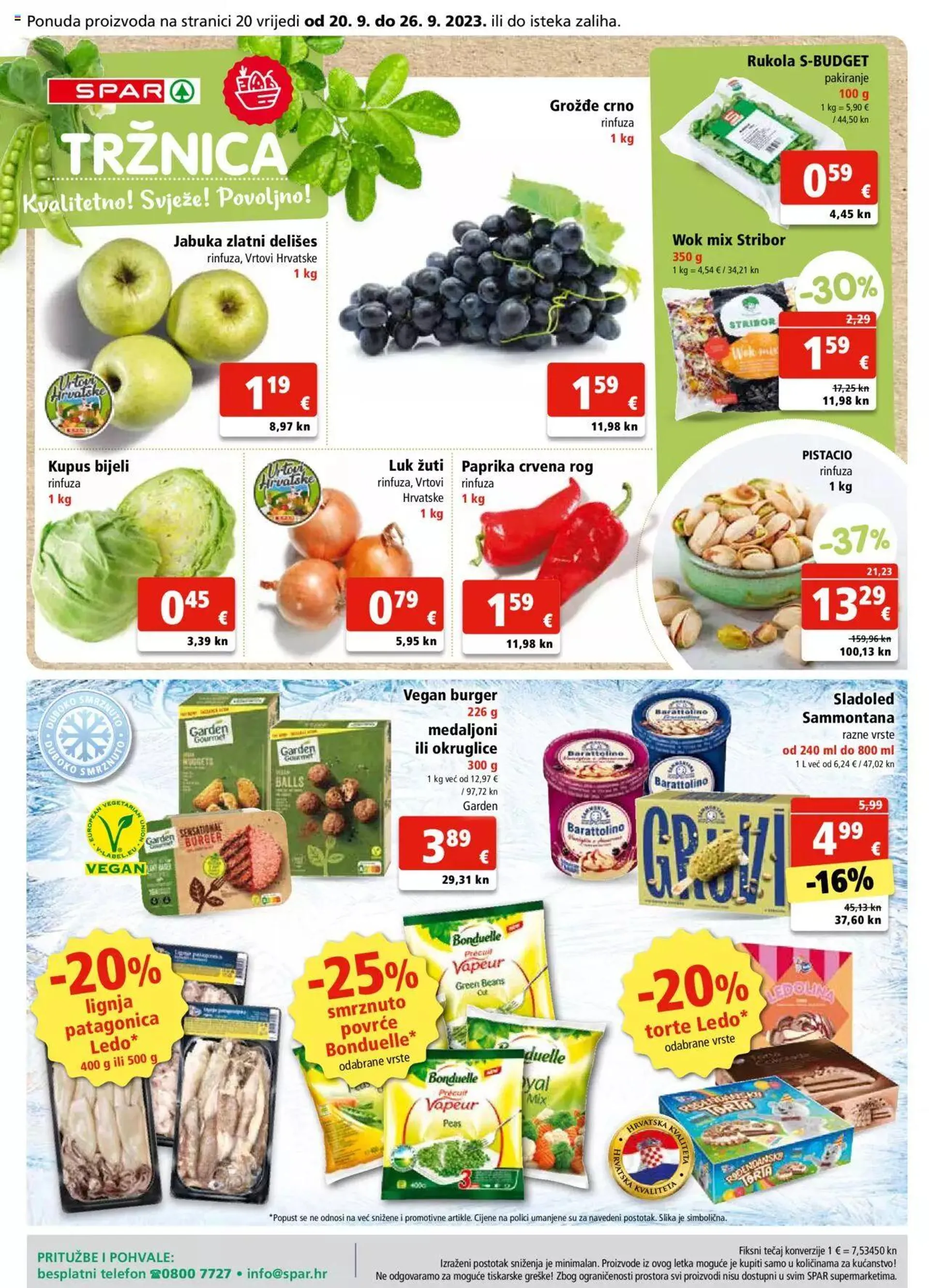 Katalog Katalog Spar od 20. rujna do 26. rujna 2023. - Pregled Stranica 20