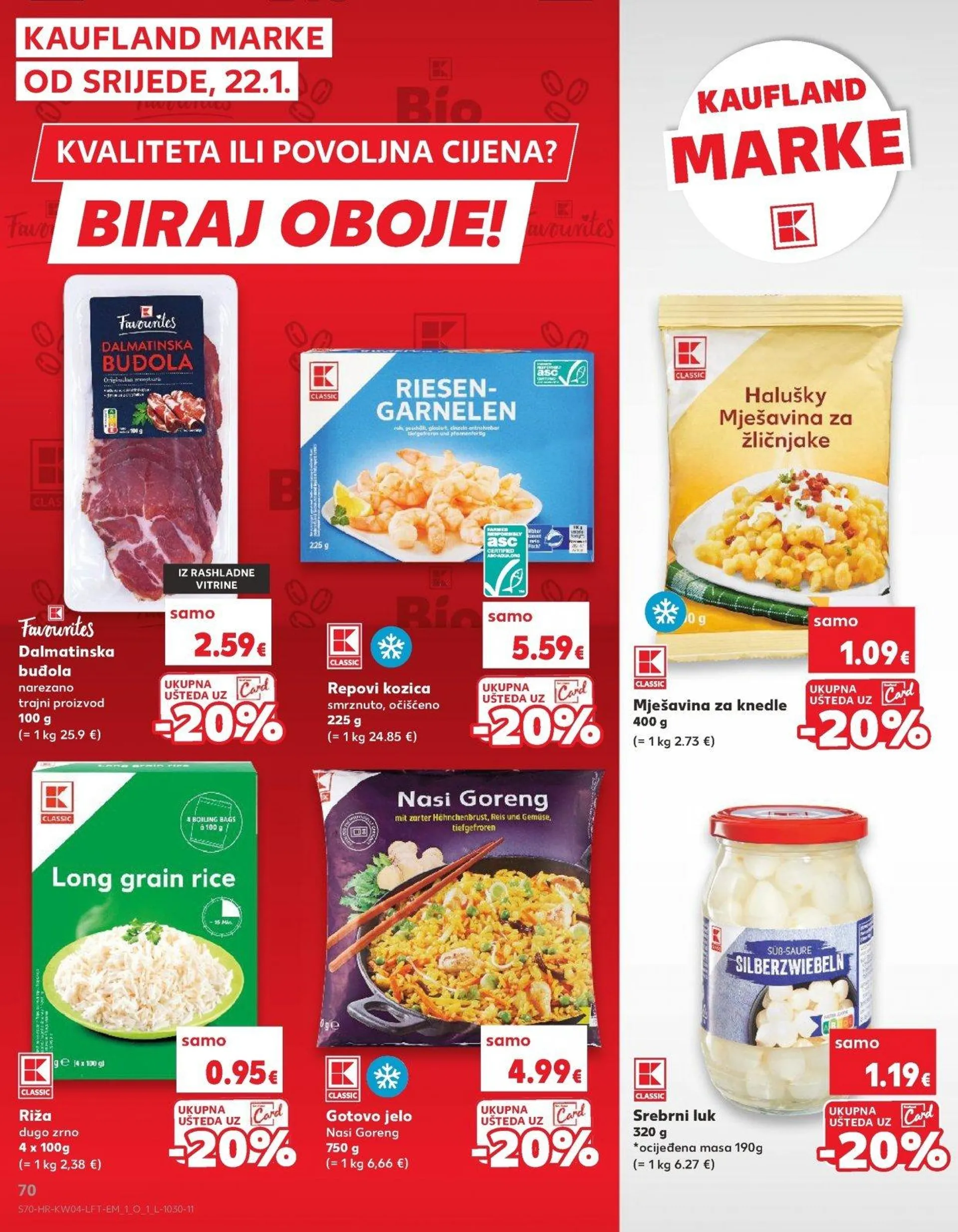 Katalog Kaufland katalog do 28.01.2025 od 22. siječnja do 28. siječnja 2025. - Pregled Stranica 70