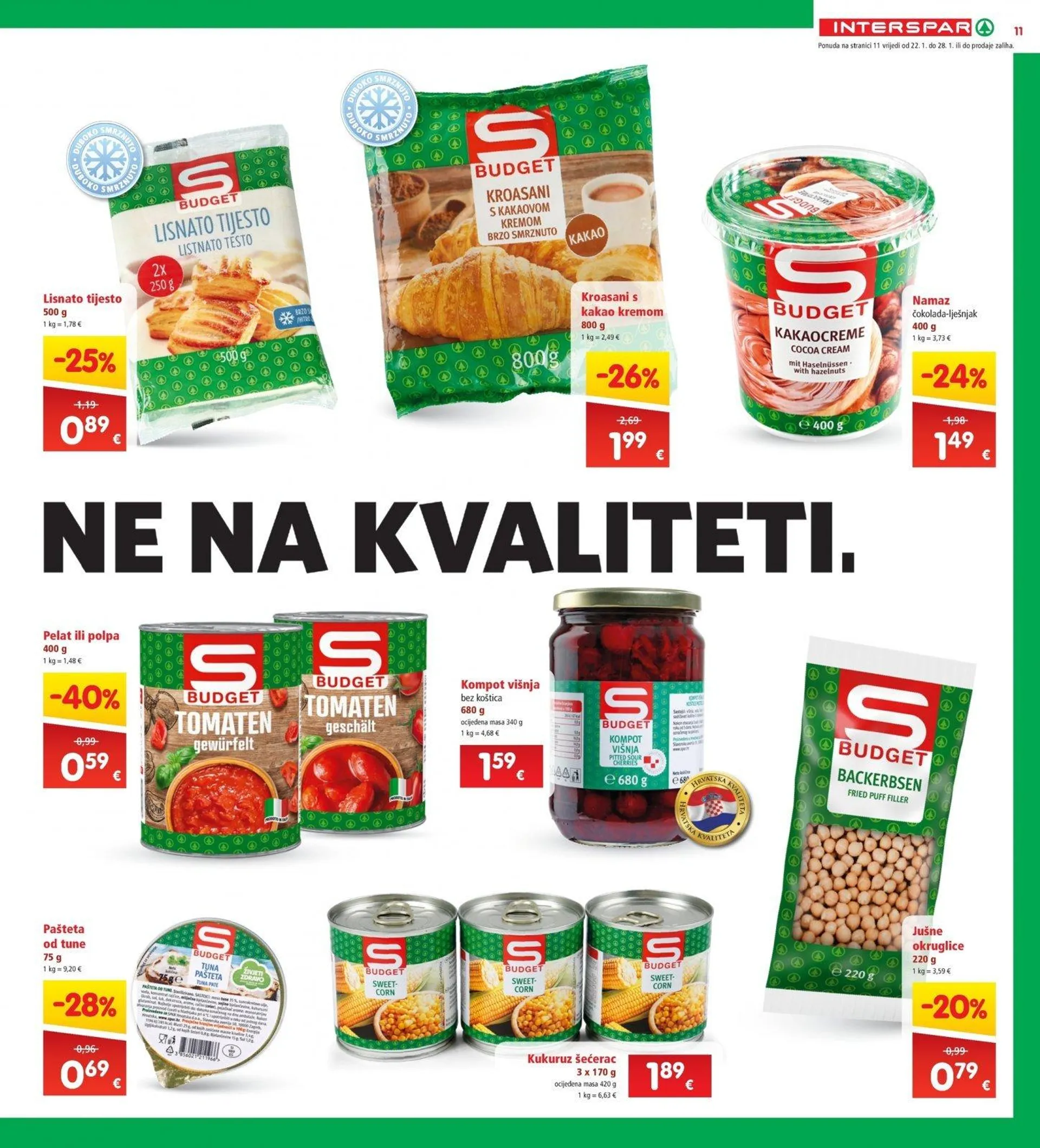 Katalog Interspar katalog do 28.01.2025 od 22. siječnja do 28. siječnja 2025. - Pregled Stranica 11