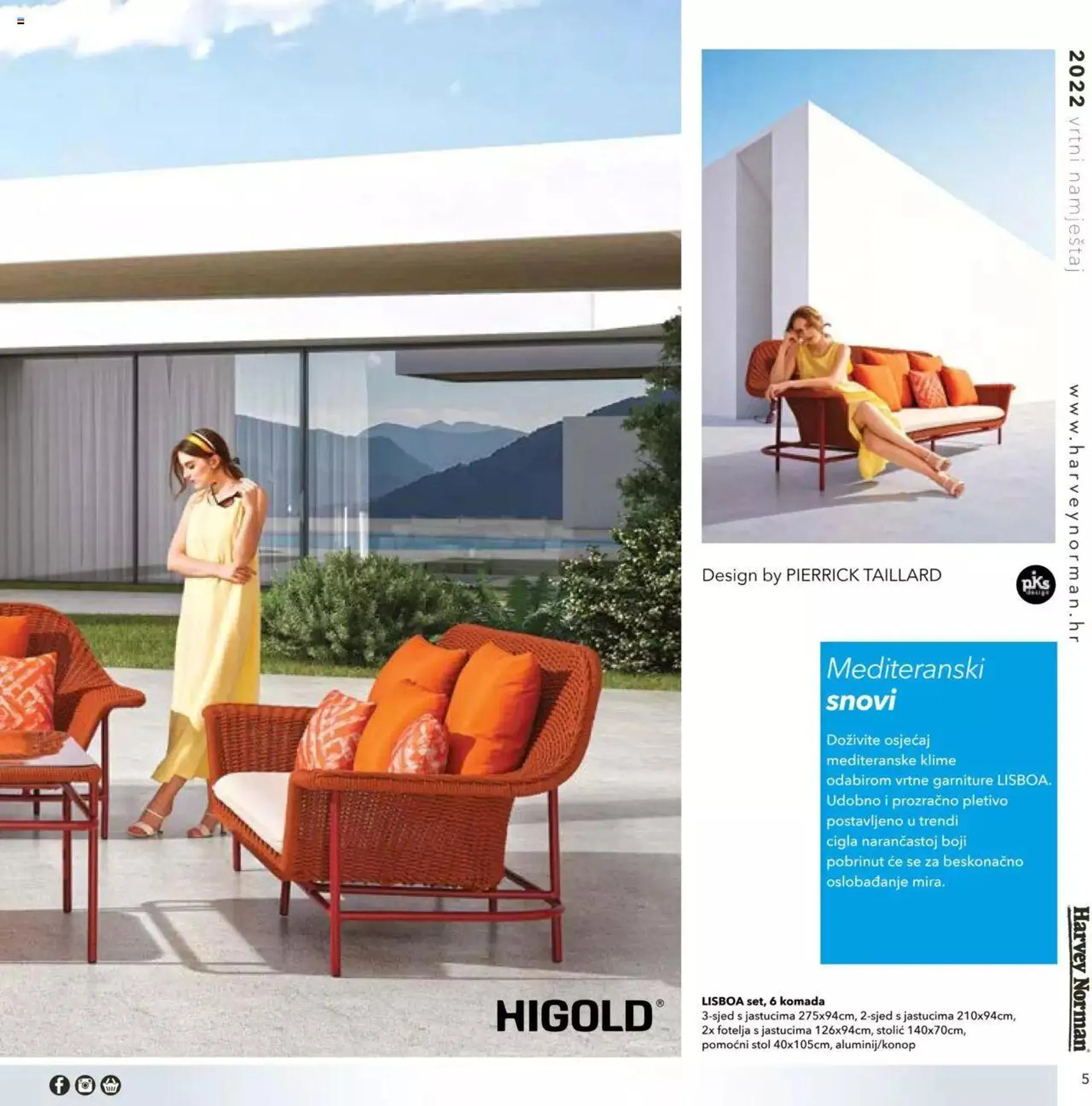 Katalog Vrtni namještaj 2022 Harvey Norman od 14. ožujka do 31. prosinca 2023. - Pregled Stranica 5