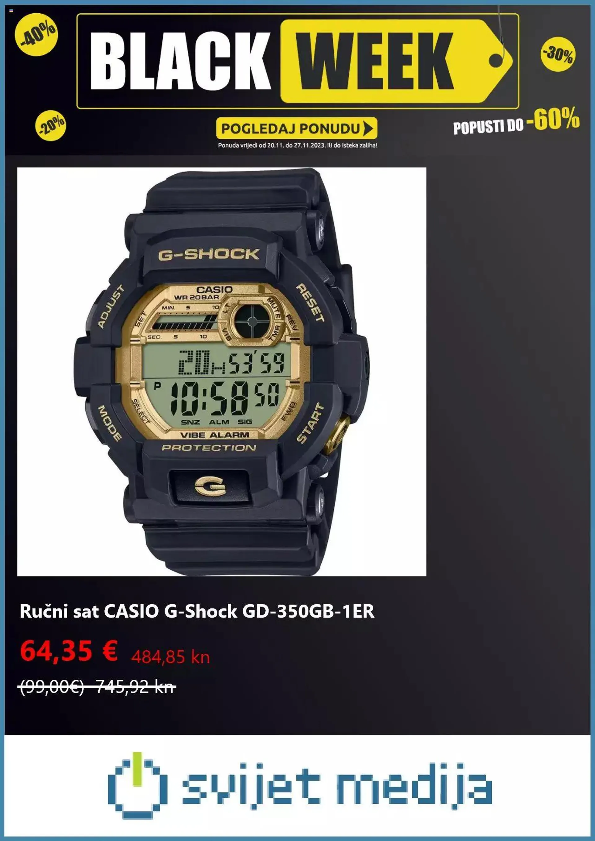 Katalog Black Friday Svijet medija od 20. studenoga do 4. prosinca 2023. - Pregled Stranica 4