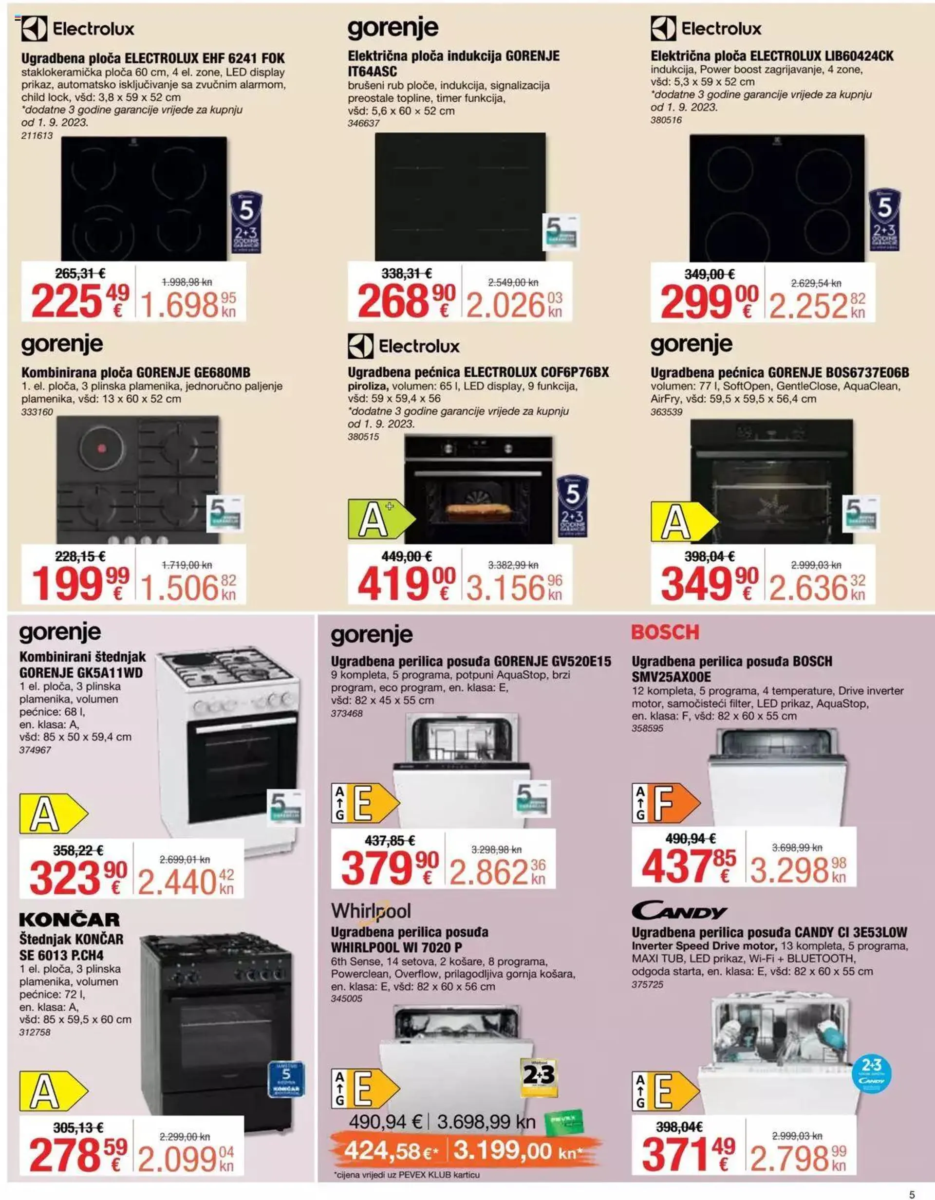 Katalog Katalog Pevex od 31. kolovoza do 25. rujna 2023. - Pregled Stranica 5
