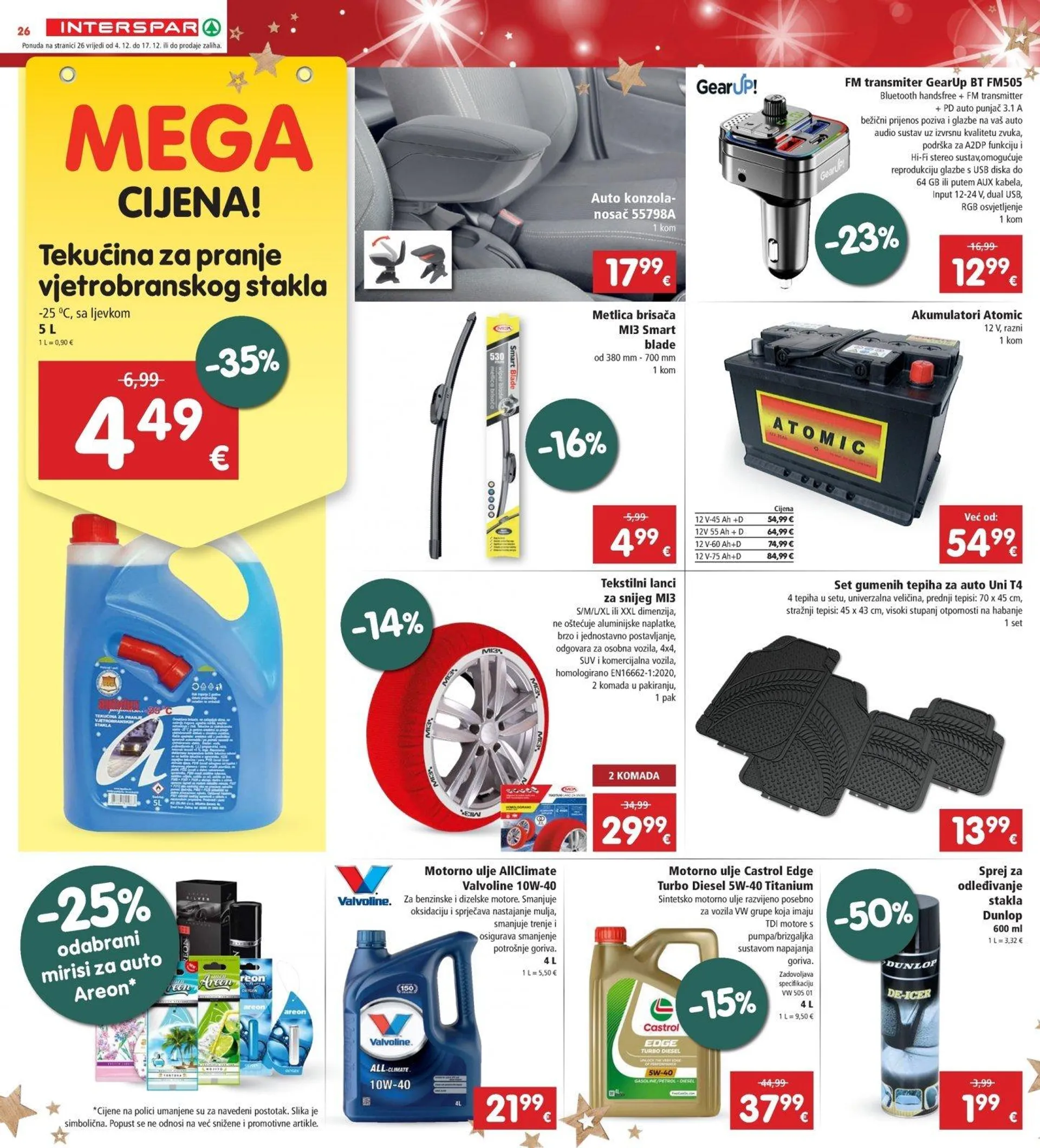 Katalog Interspar katalog do 10.12.2024 od 4. prosinca do 10. prosinca 2024. - Pregled Stranica 26