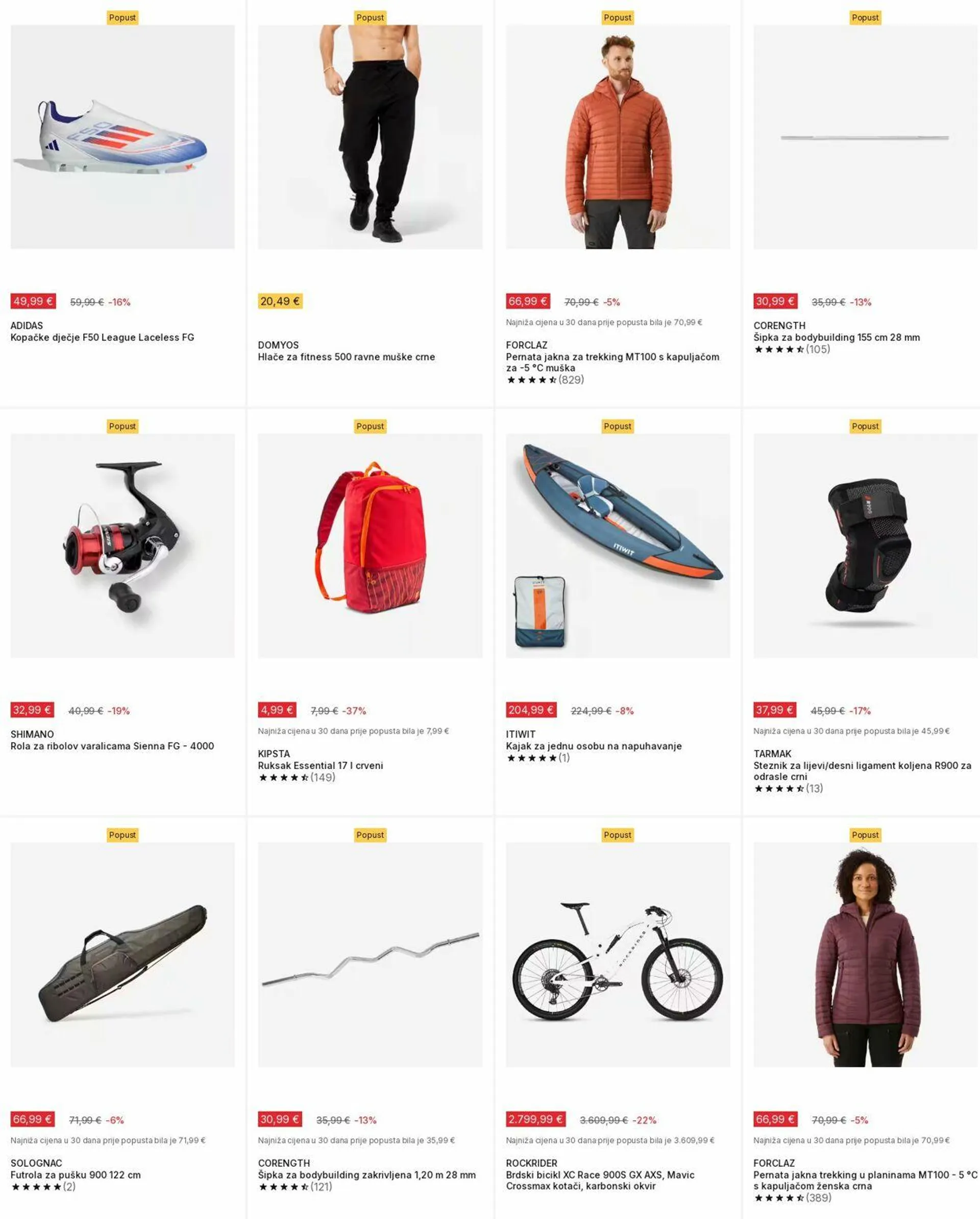 Katalog Decathlon od 28. listopada do 3. studenoga 2024. - Pregled Stranica 14