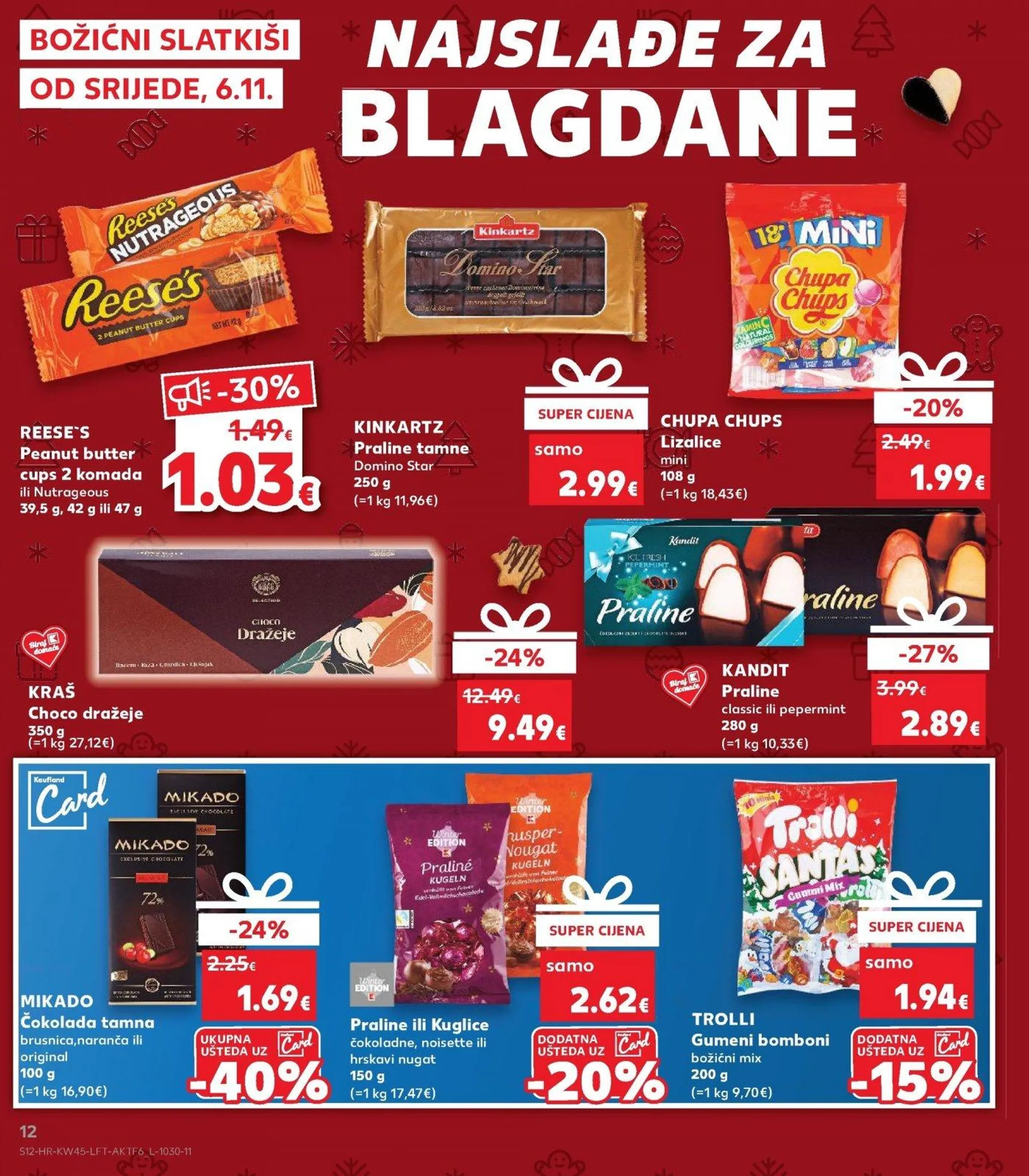 Katalog Kaufland katalog do 12.11.2024 od 6. studenoga do 12. studenoga 2024. - Pregled Stranica 12