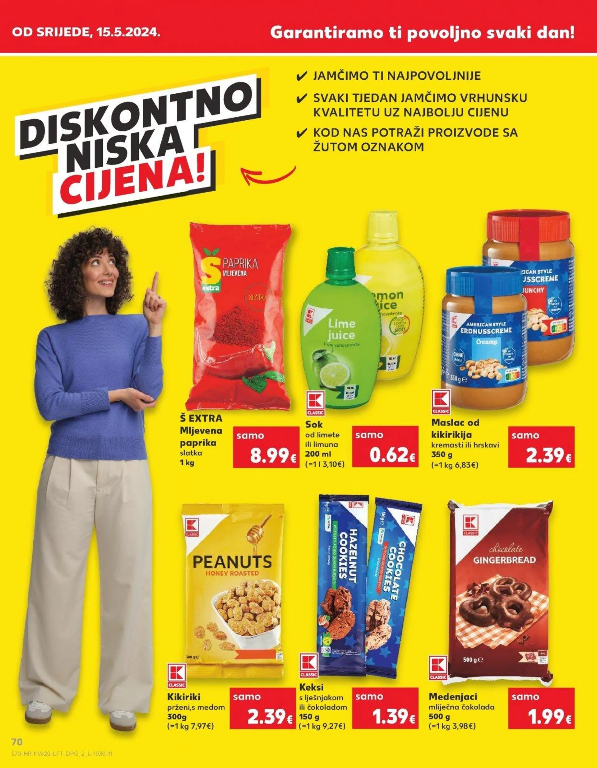 Katalog Kaufland katalog do 21.05.2024 od 16. svibnja do 21. svibnja 2024. - Pregled Stranica 70