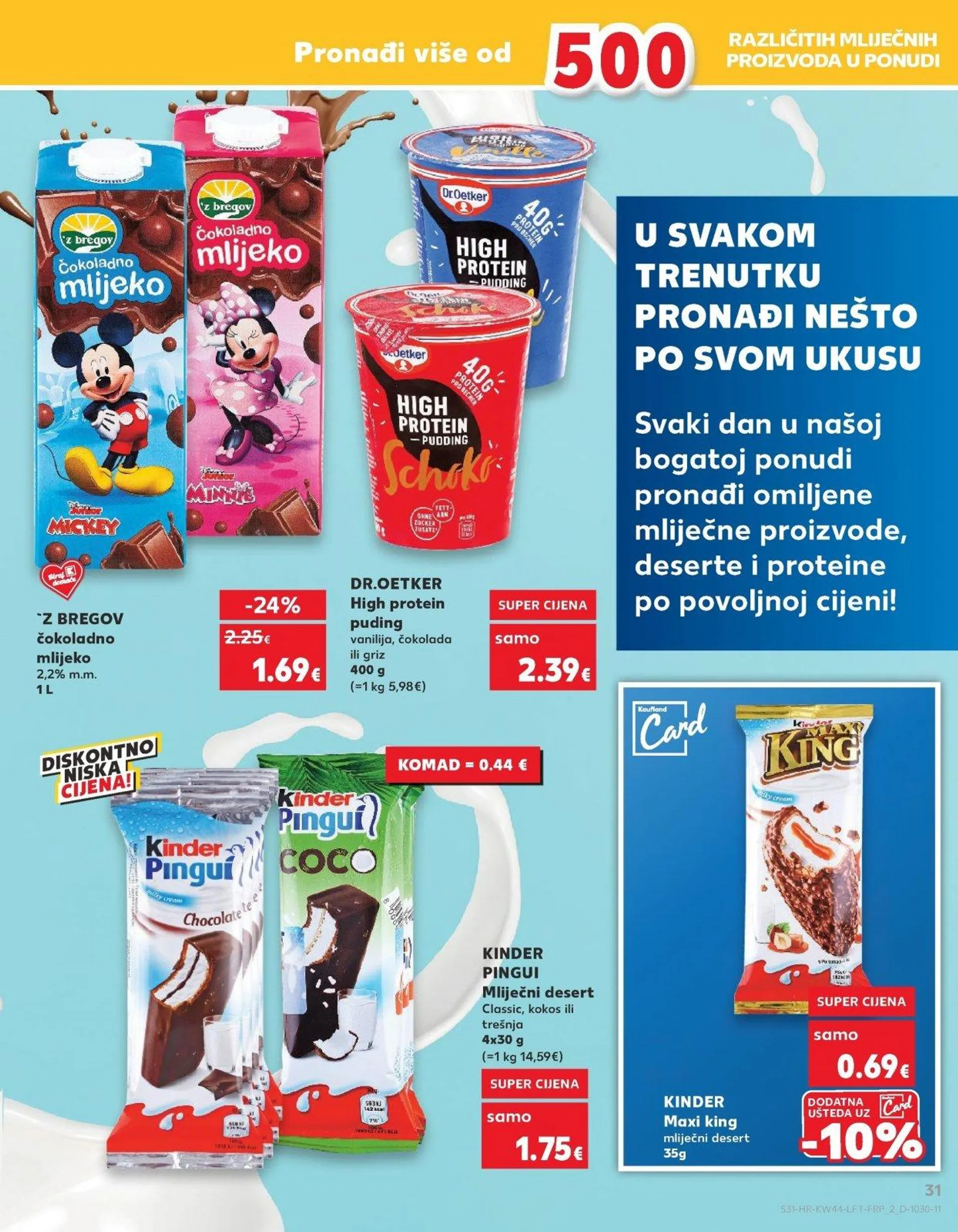 Katalog Kaufland katalog do 05.11.2024 od 30. listopada do 5. studenoga 2024. - Pregled Stranica 31