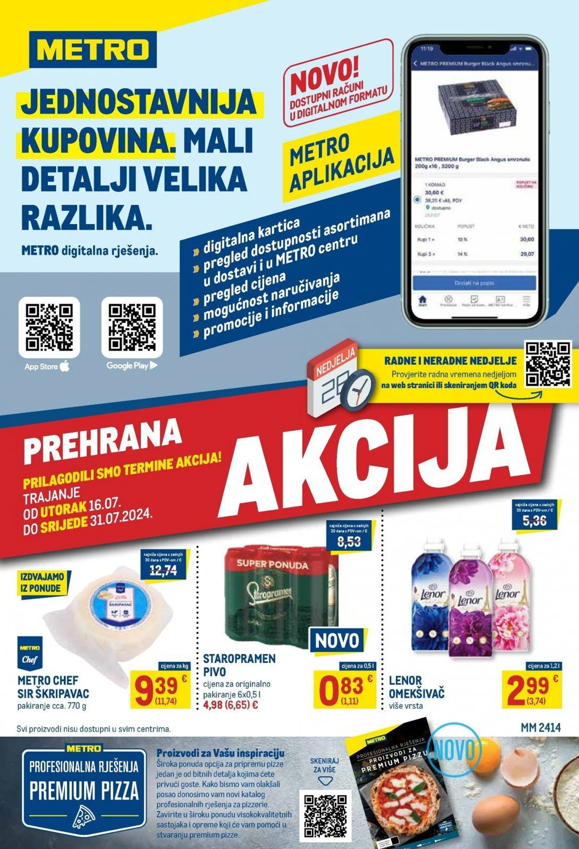 Katalog Metro katalog do 31.07.2024 od 17. srpnja do 31. srpnja 2024. - Pregled Stranica 1