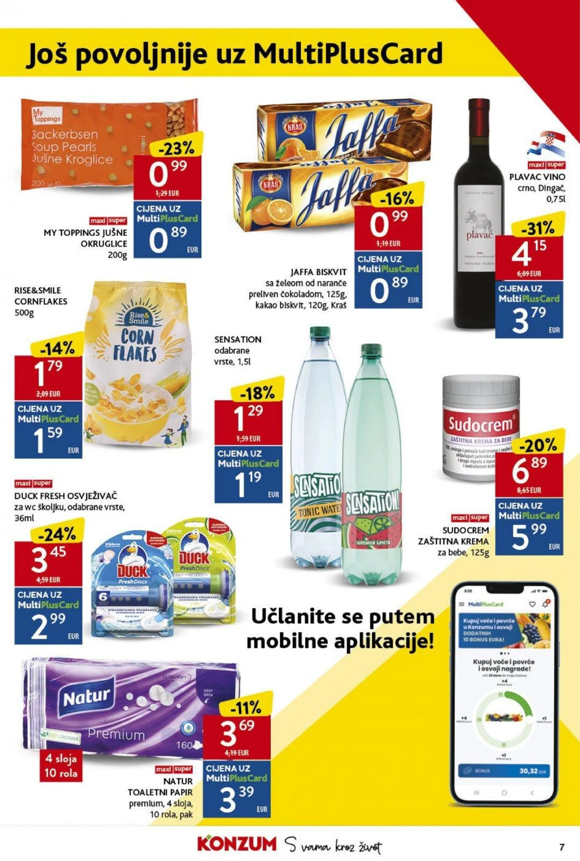 Katalog Konzum katalog do 02.10.2024 od 26. rujna do 2. listopada 2024. - Pregled Stranica 7