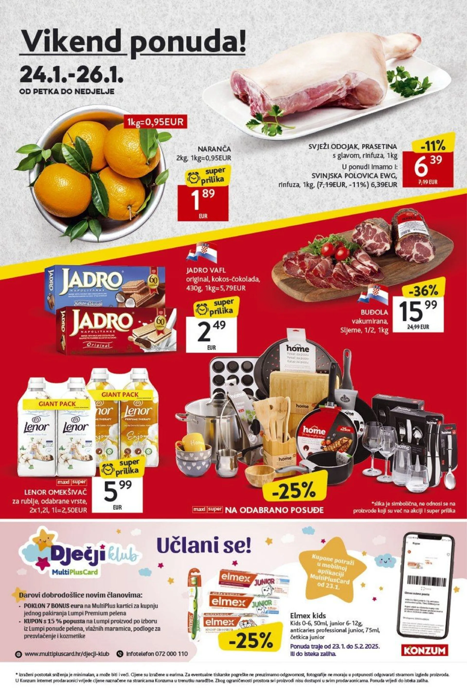 Katalog Konzum katalog do 29.01.2025 od 23. siječnja do 29. siječnja 2025. - Pregled Stranica 38