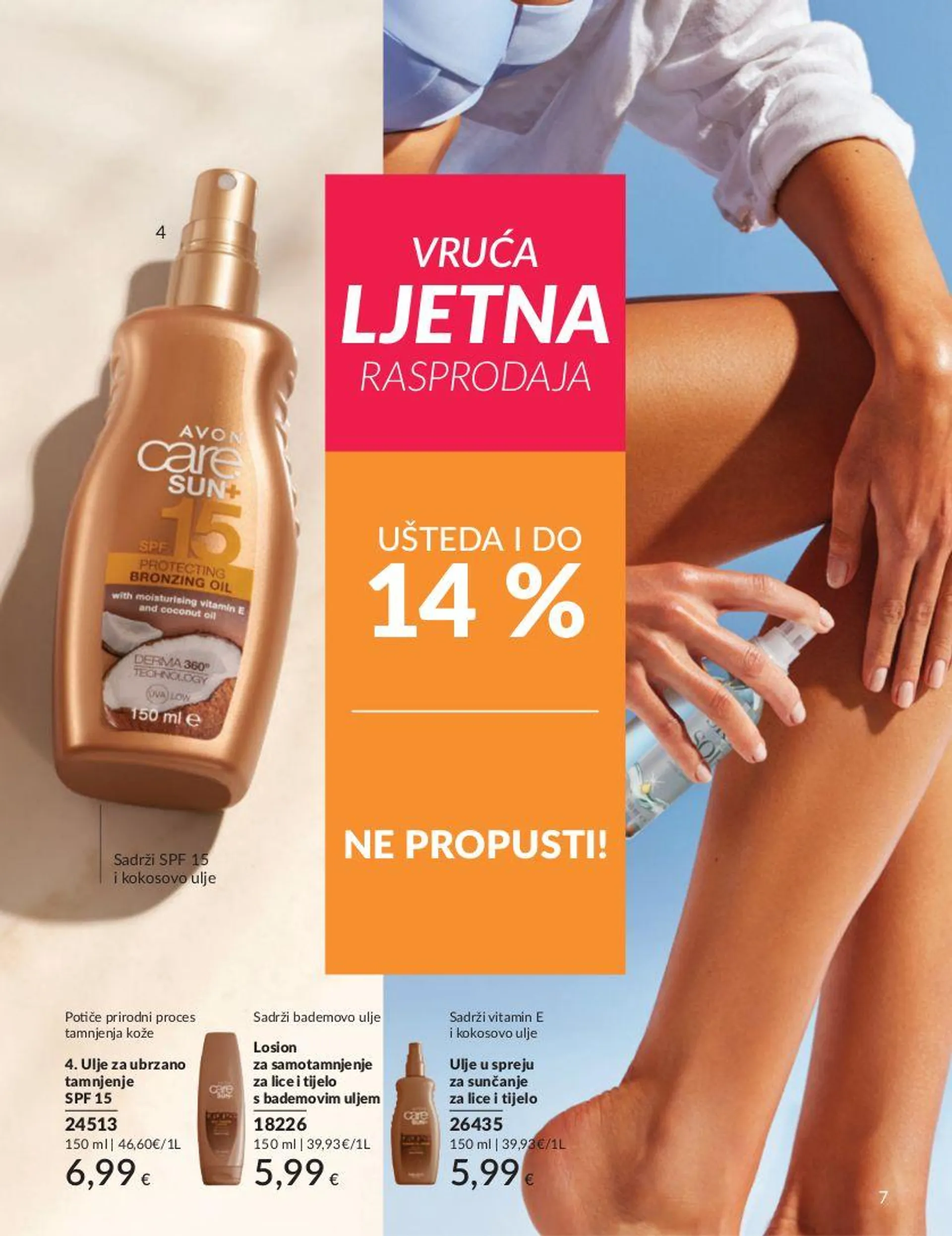 Katalog Avon od 1. srpnja do 31. srpnja 2024. - Pregled Stranica 7