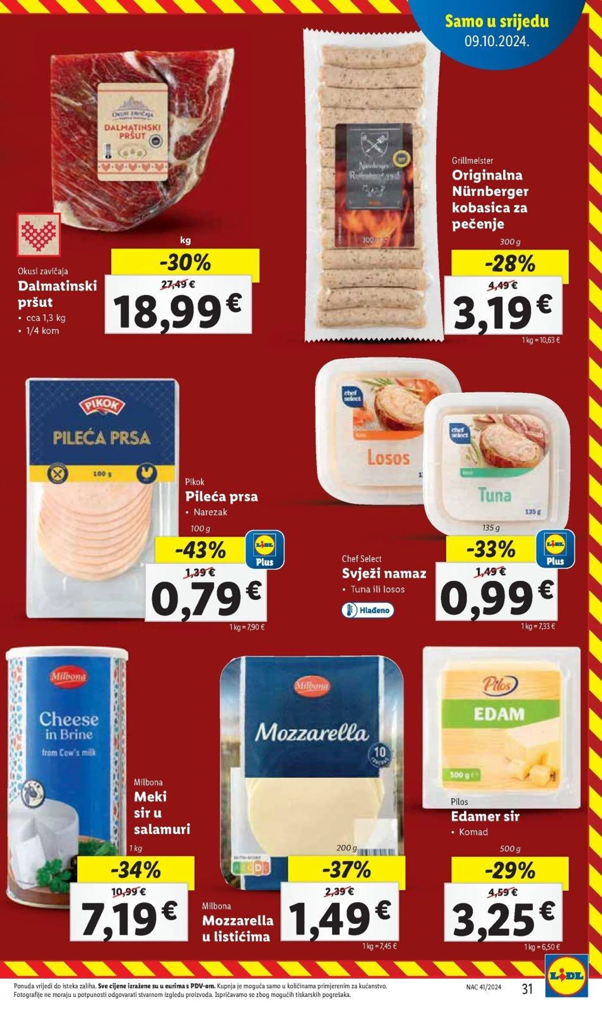 Katalog Lidl katalog do 13.10.2024 od 3. listopada do 13. listopada 2024. - Pregled Stranica 31